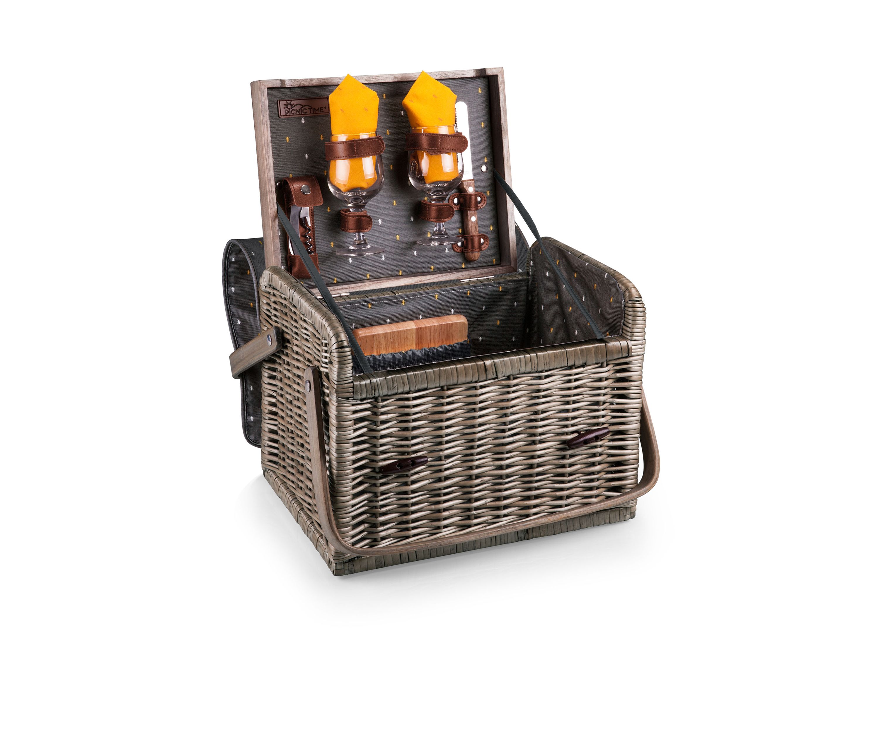 Kabrio Wine And Cheese Basket Anthology Collection