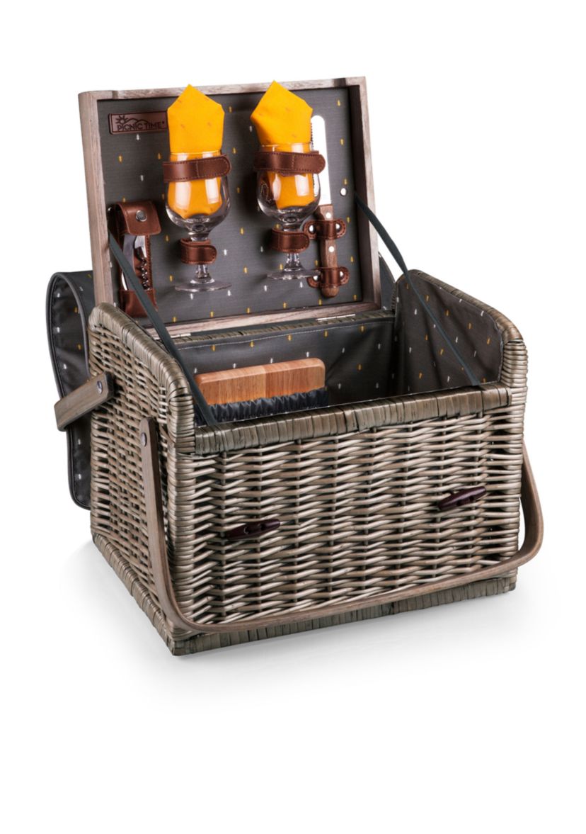 Kabrio Wine And Cheese Basket Anthology Collection