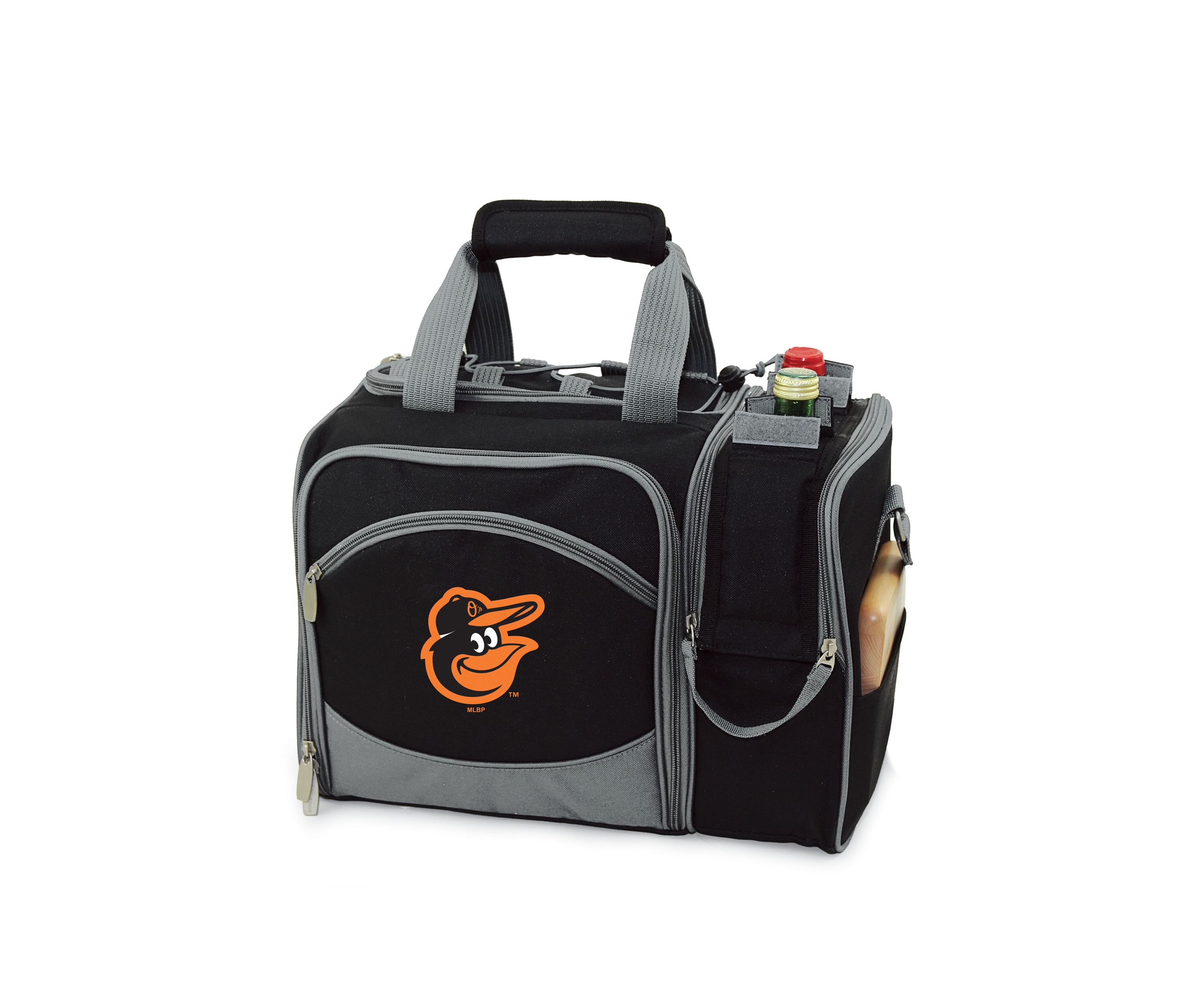 MLB Baltimore Orioles Malibu Picnic Basket Cooler