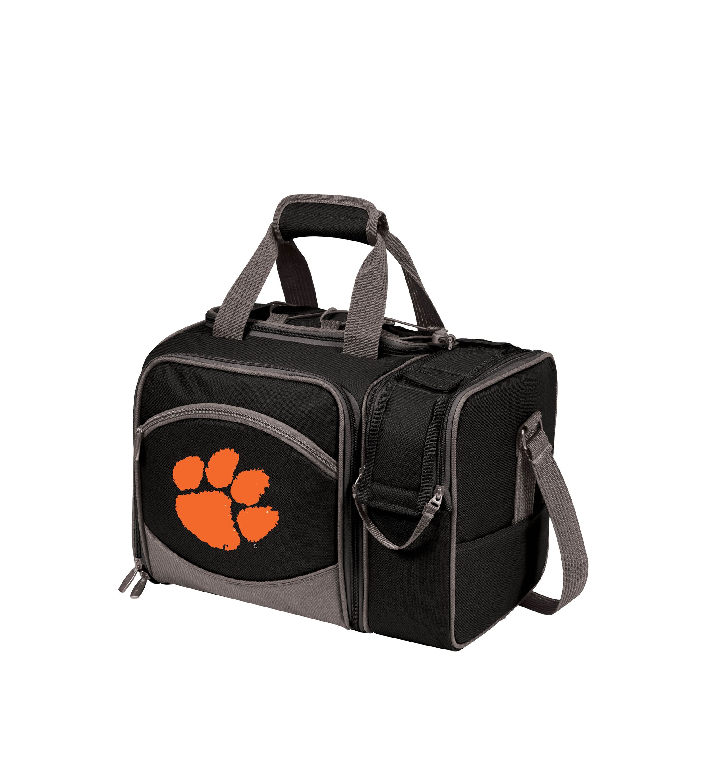 NCAA Clemson Tigers Malibu Picnic Basket Cooler