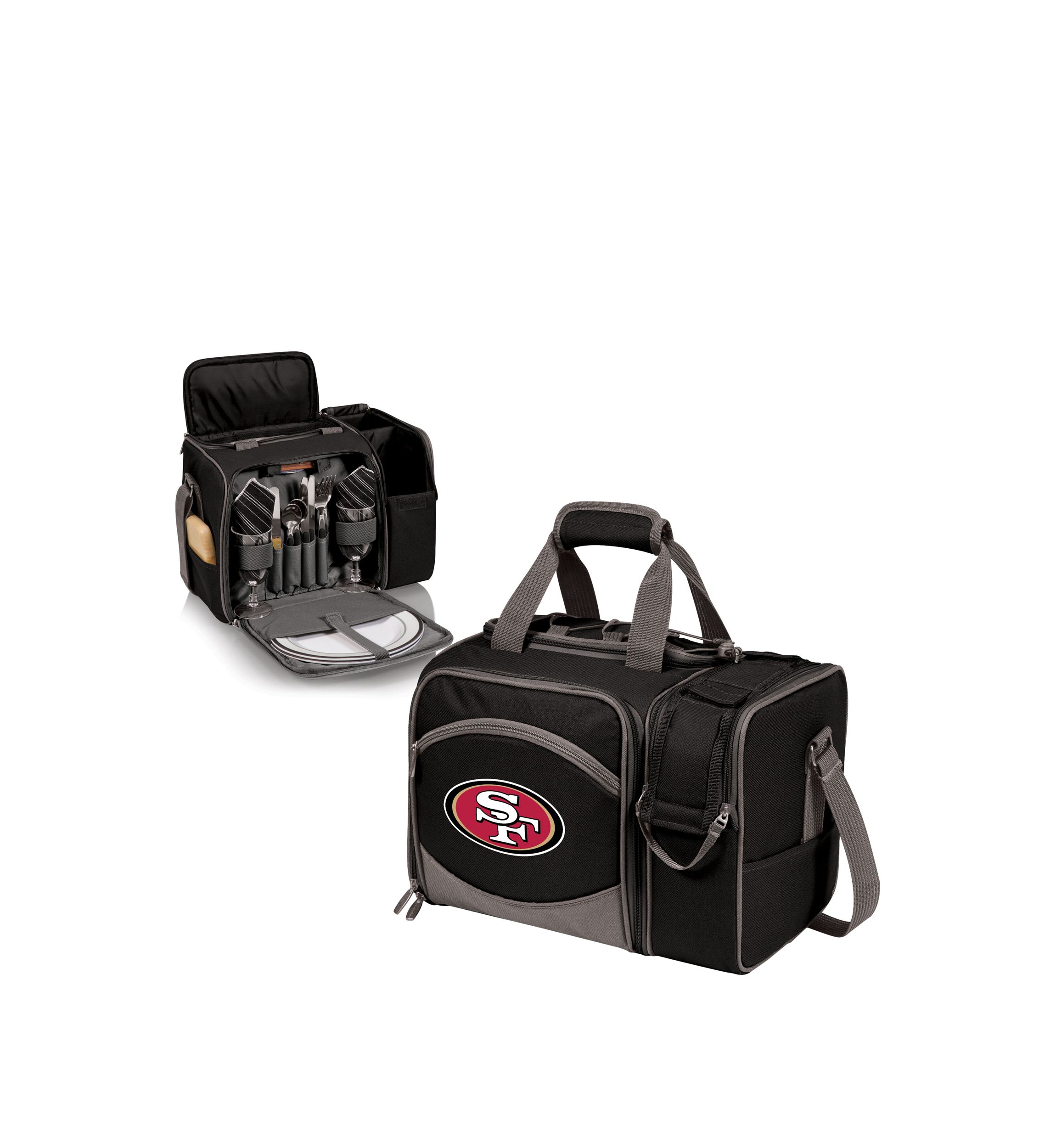 NFL San Francisco 49ers Malibu Picnic Basket Cooler