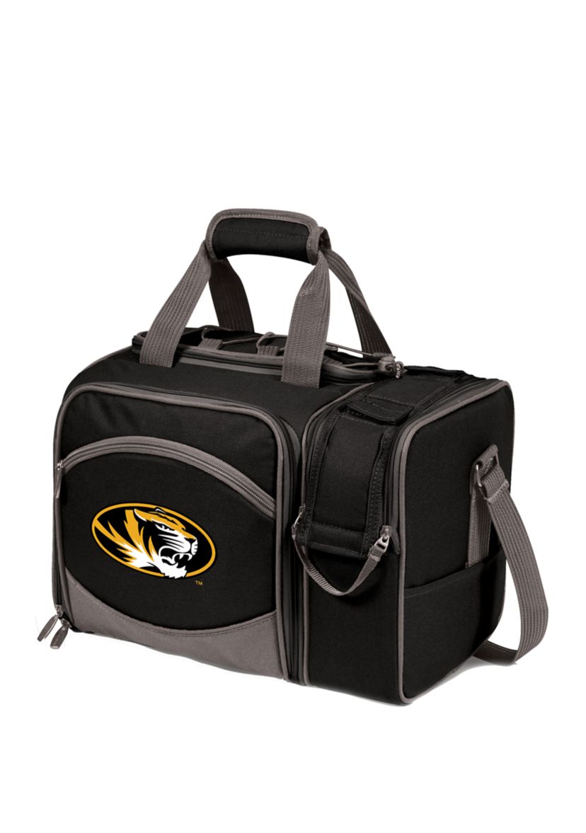 NCAA Mizzou Tigers Malibu Picnic Basket Cooler