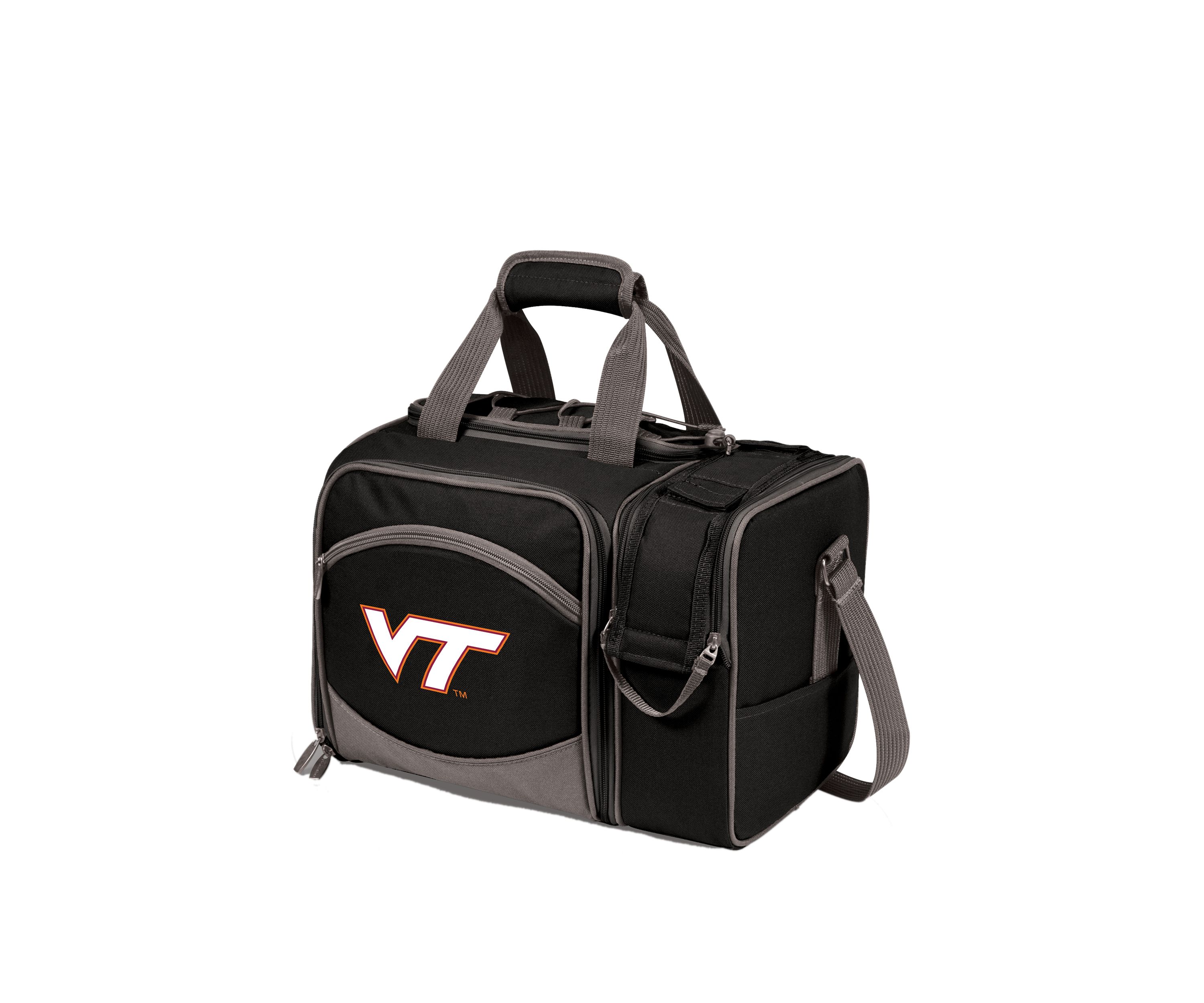 NCAA Virginia Tech Hokies Malibu Picnic Basket Cooler