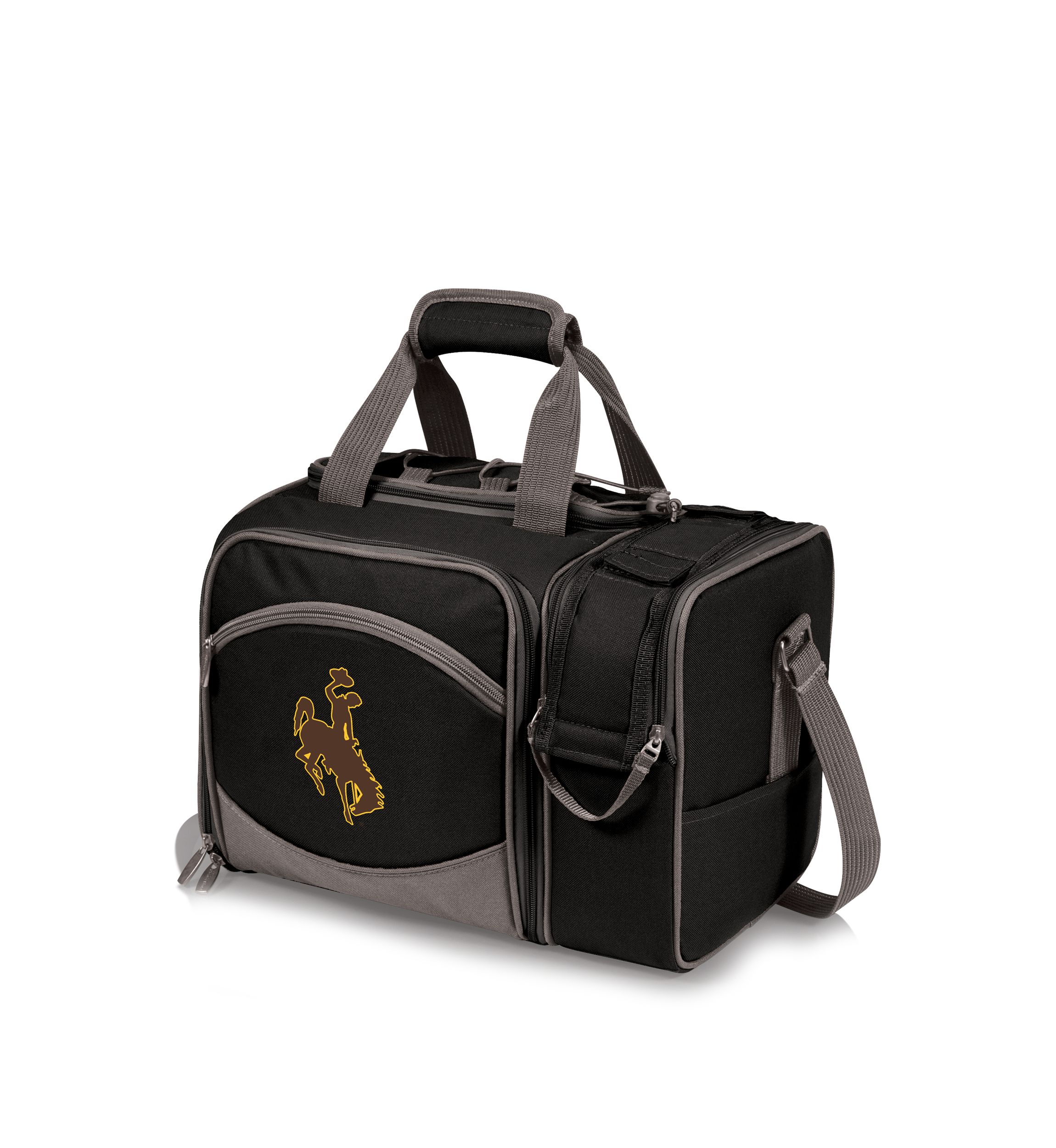 NCAA Wyoming Cowboys Malibu Picnic Basket Cooler