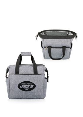 Vtg NFL Innovo NY JETS Cooler 6 Pack Carrying Case Bag Soft Sided Lunch