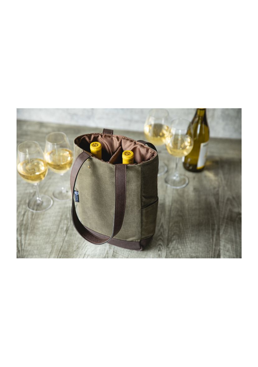 2 Bottle Insulated Wine Cooler Bag 