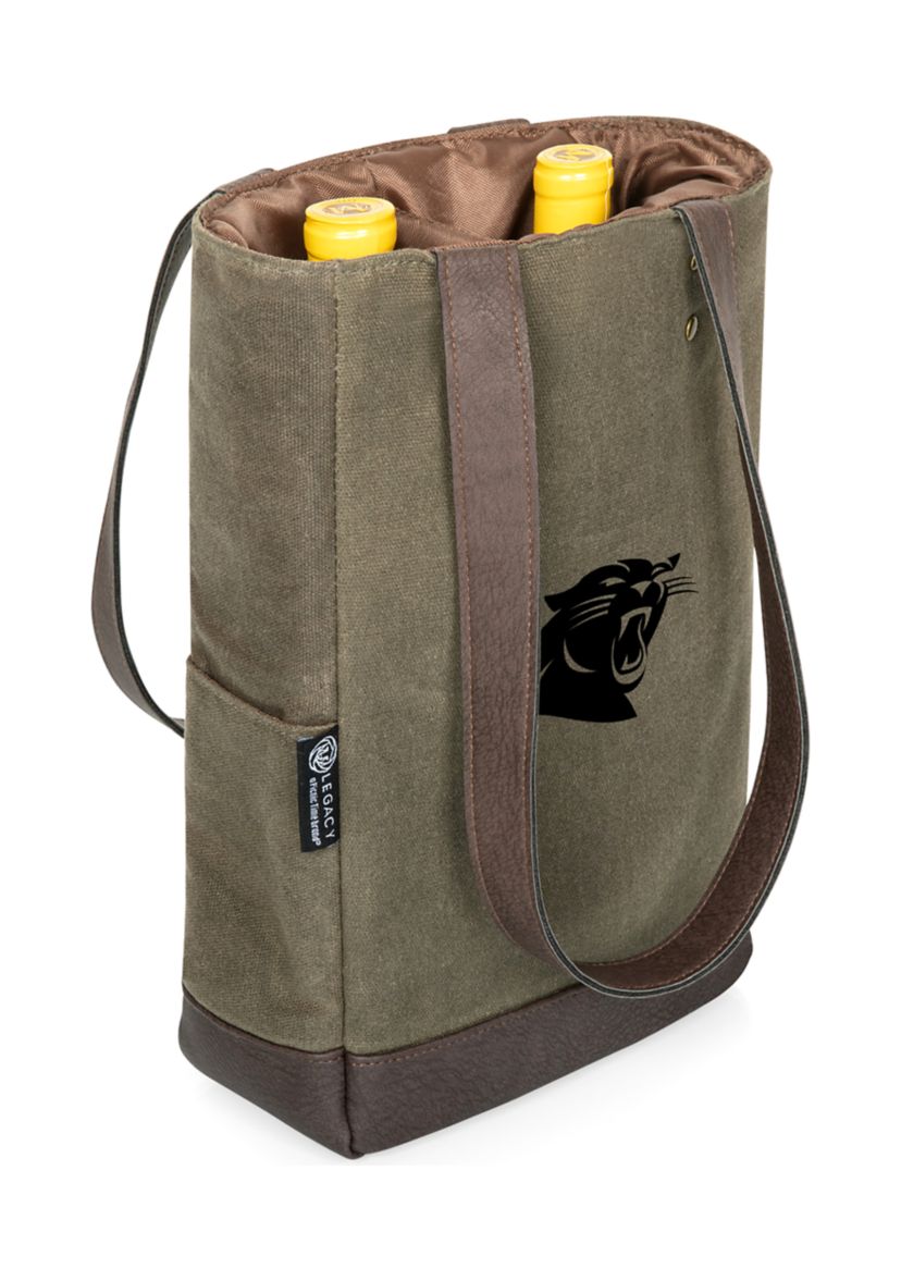 NFL Carolina Panthers 2 Bottle Insulated Wine Cooler Bag
