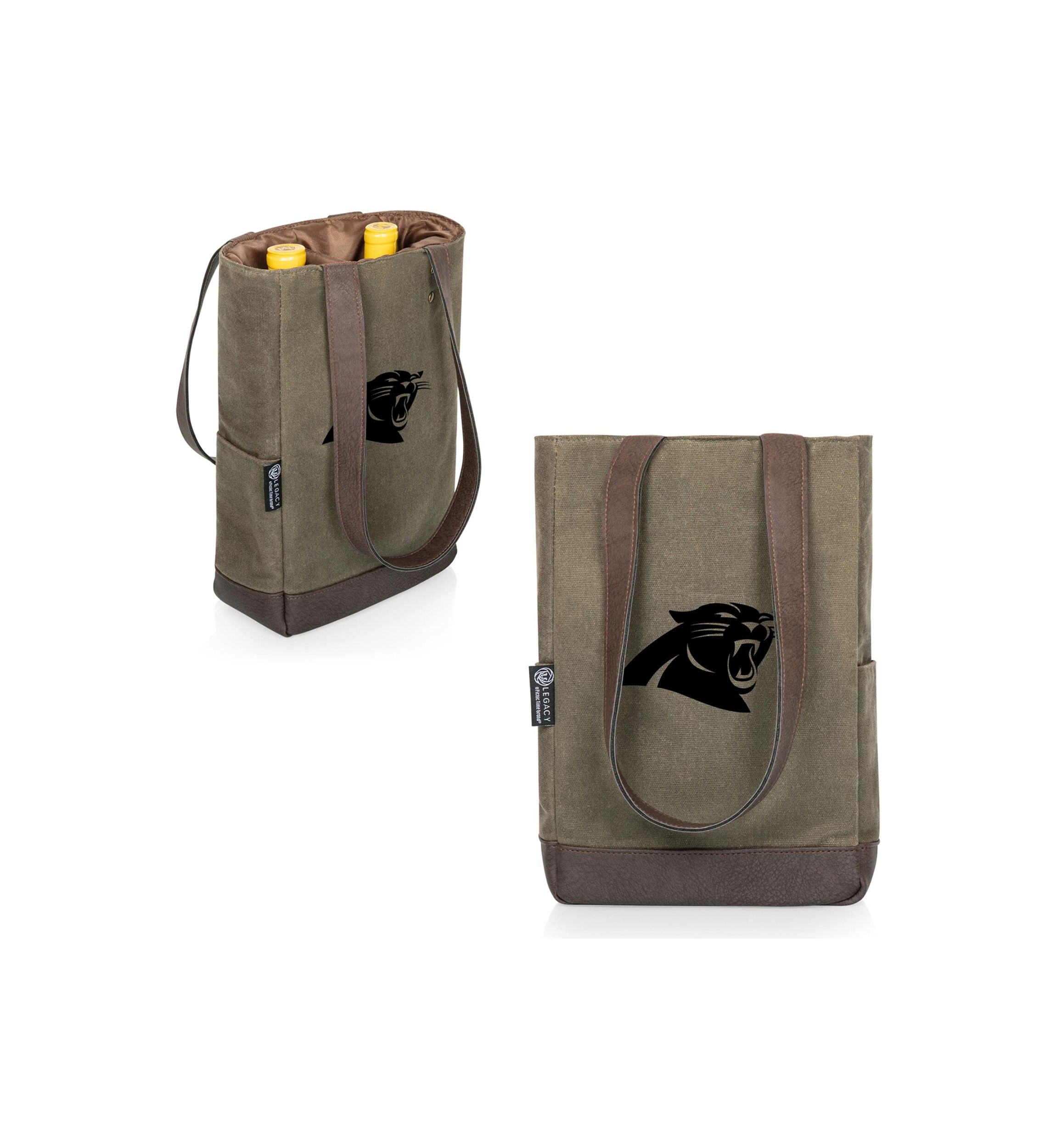 NFL Carolina Panthers 2 Bottle Insulated Wine Cooler Bag