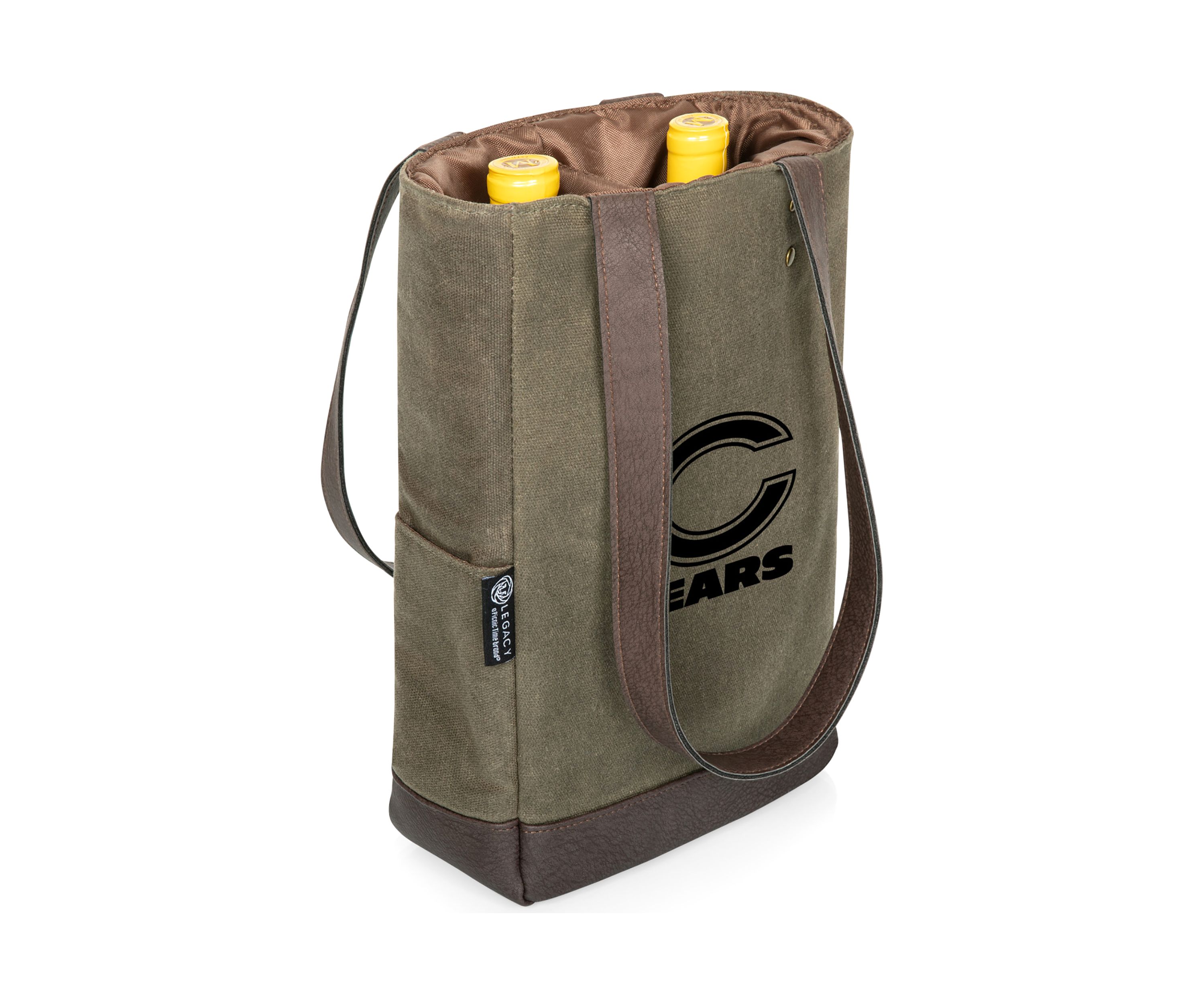 NFL Chicago Bears 2 Bottle Insulated Wine Cooler Bag