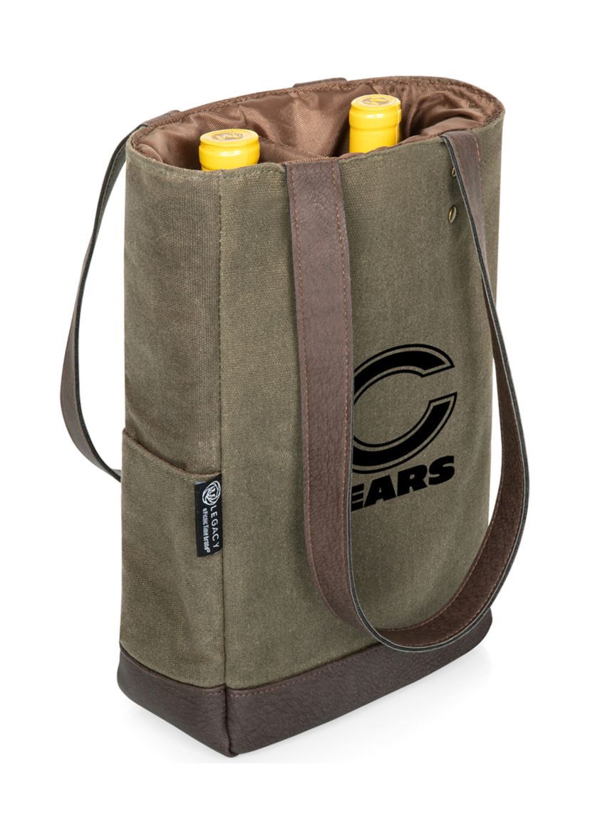 NFL Chicago Bears 2 Bottle Insulated Wine Cooler Bag