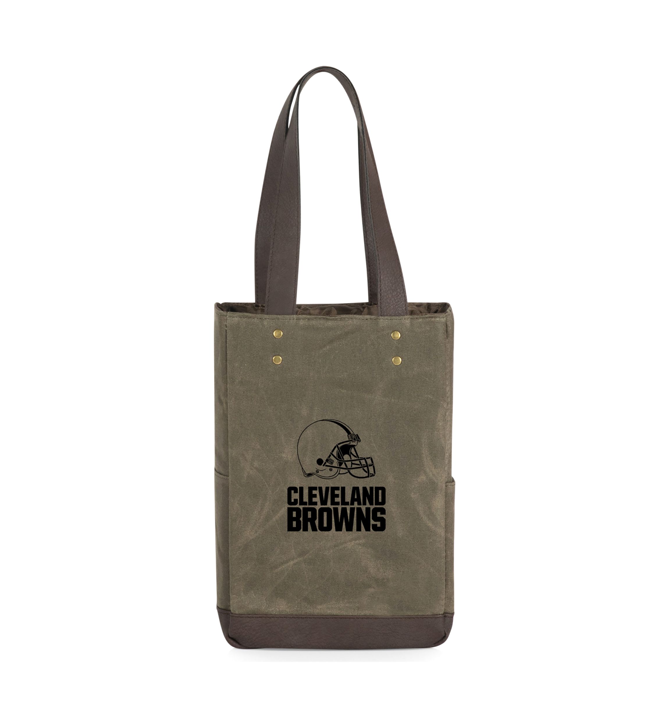 NFL Cleveland Browns 2 Bottle Insulated Wine Cooler Bag