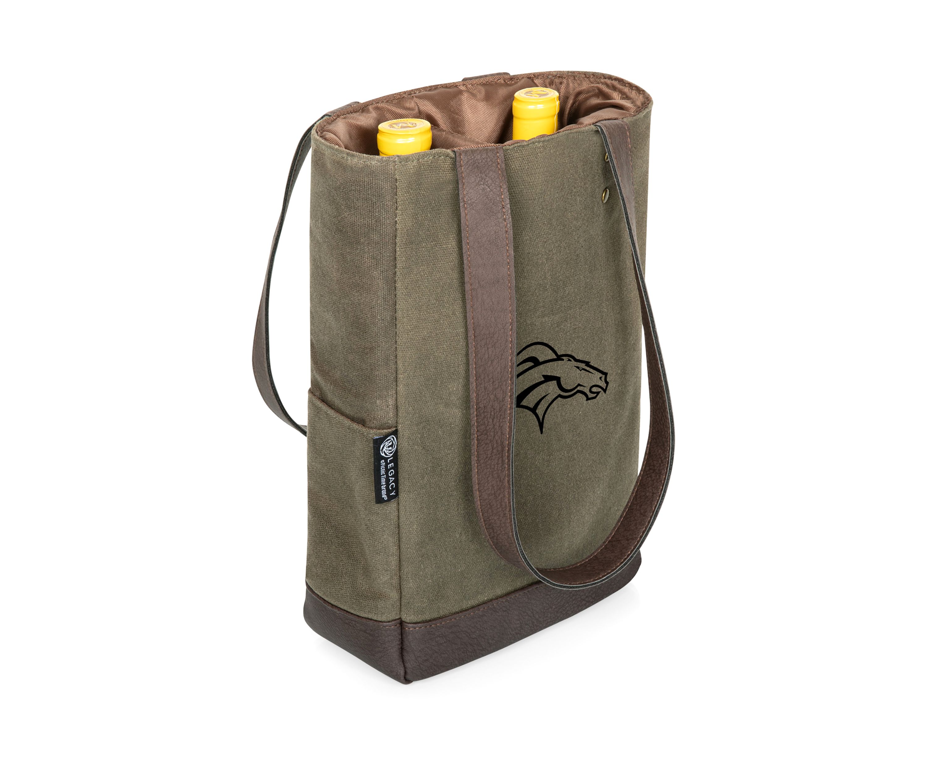 NFL Denver Broncos 2 Bottle Insulated Wine Cooler Bag