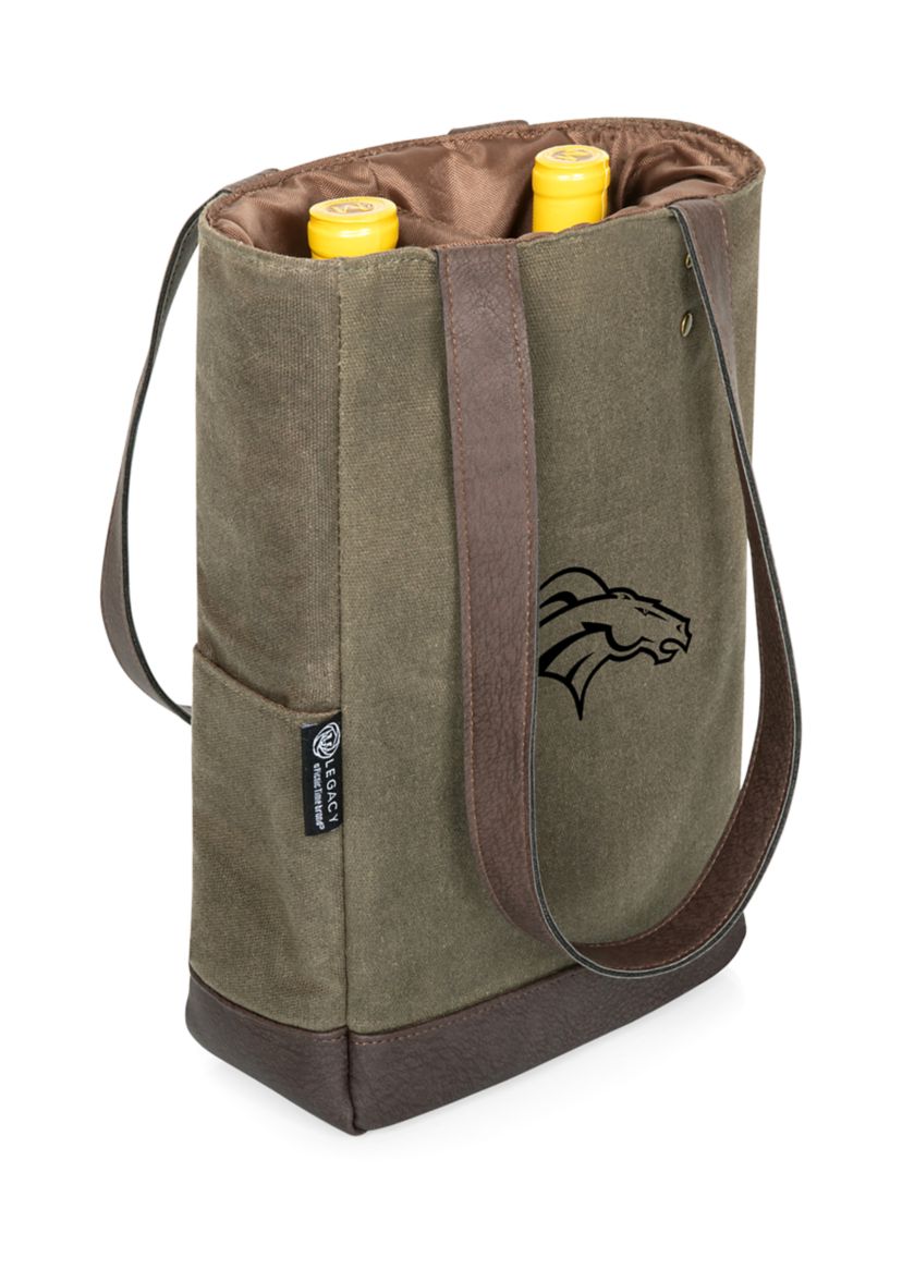 NFL Denver Broncos 2 Bottle Insulated Wine Cooler Bag