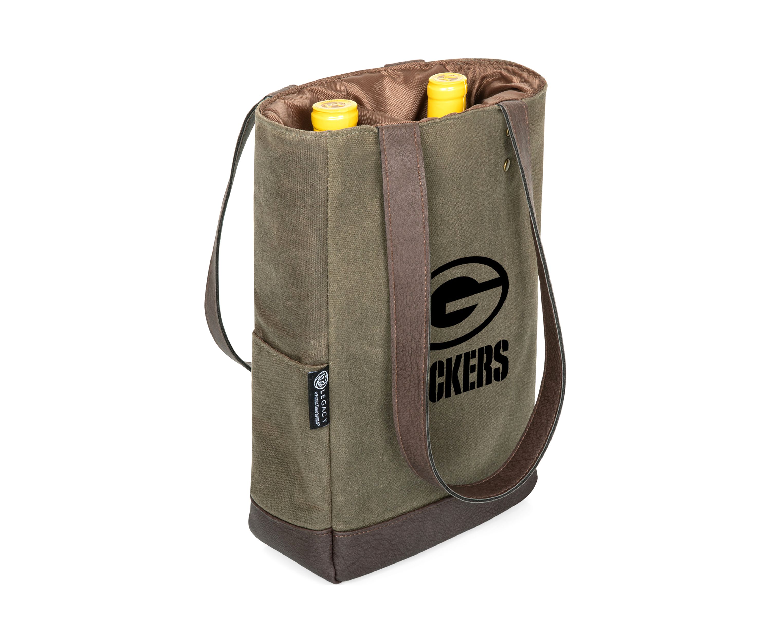 NFL Green Bay Packers 2 Bottle Insulated Wine Cooler Bag