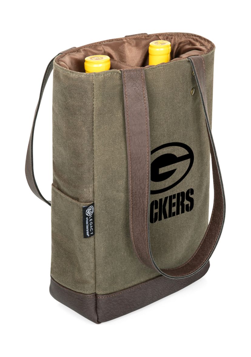 NFL Green Bay Packers 2 Bottle Insulated Wine Cooler Bag