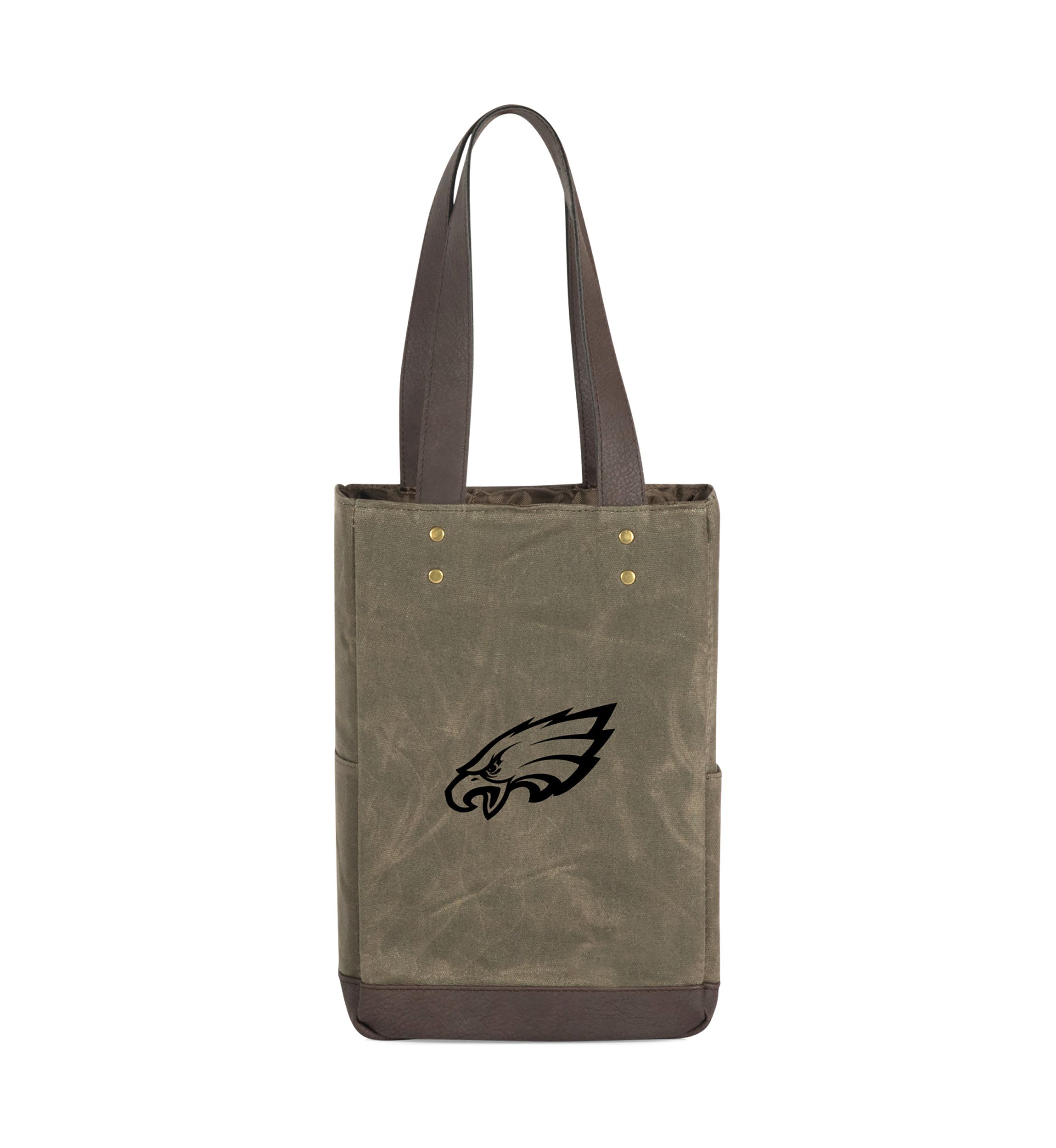 NFL Philadelphia Eagles 2 Bottle Insulated Wine Cooler Bag