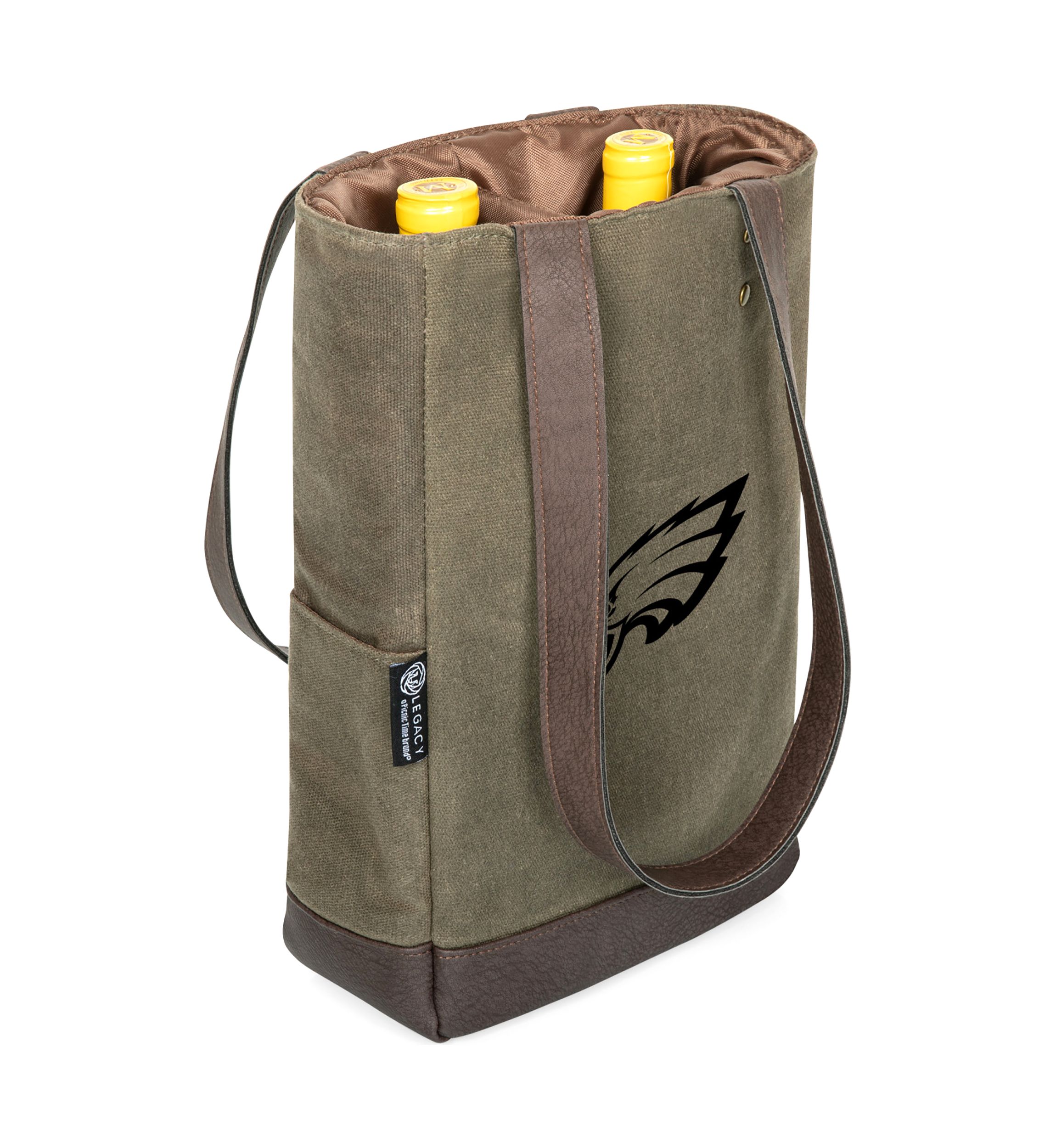 NFL Philadelphia Eagles 2 Bottle Insulated Wine Cooler Bag