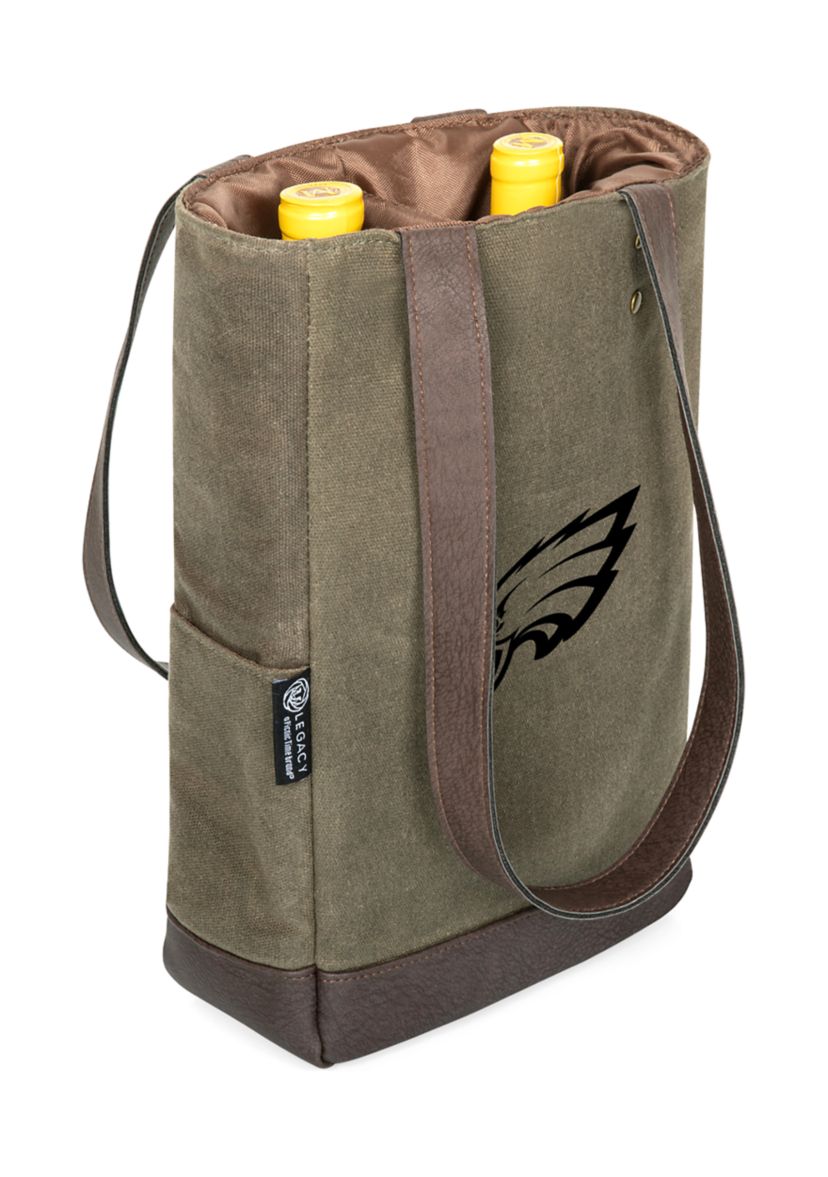 NFL Philadelphia Eagles 2 Bottle Insulated Wine Cooler Bag