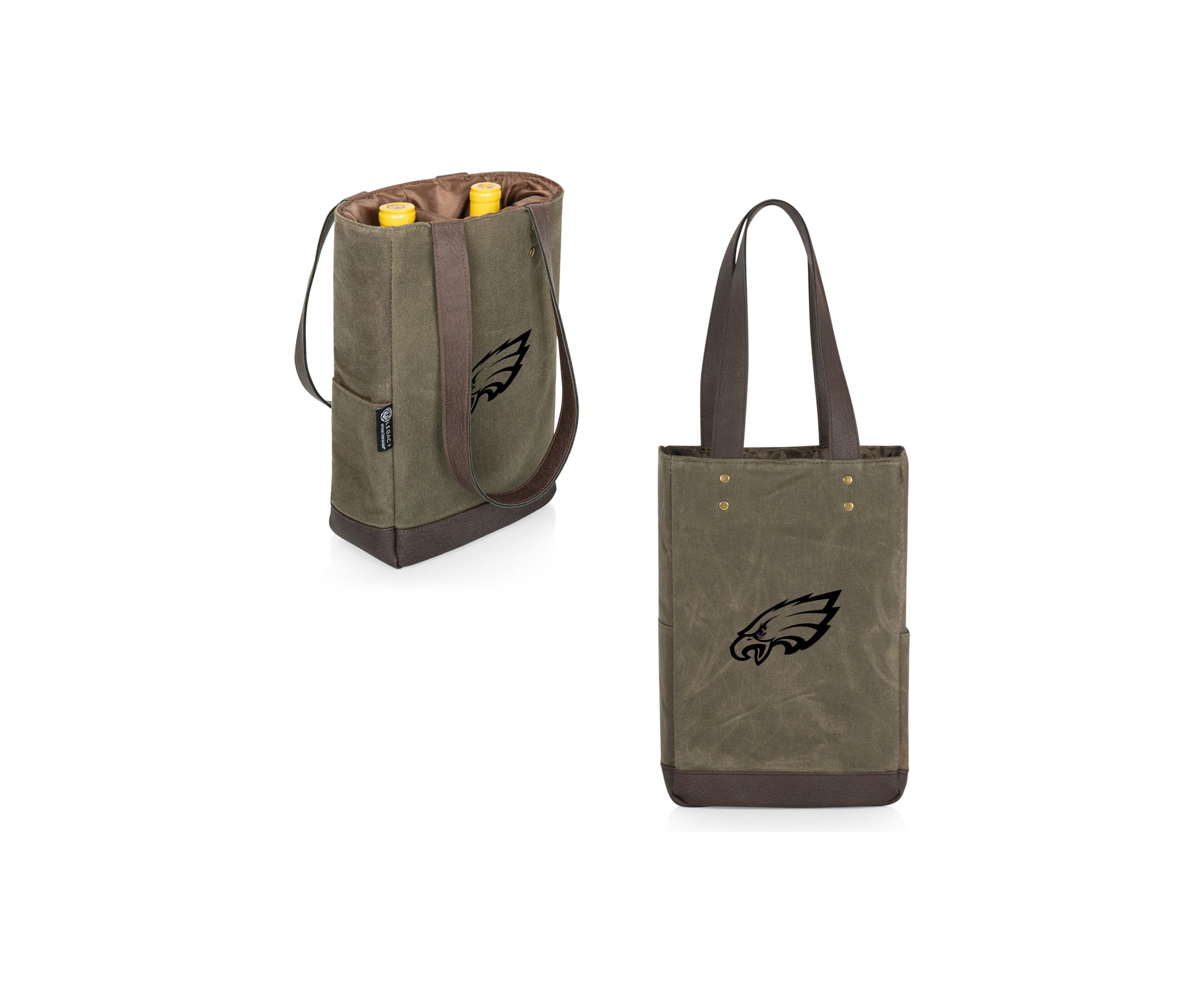 NFL Philadelphia Eagles 2 Bottle Insulated Wine Cooler Bag