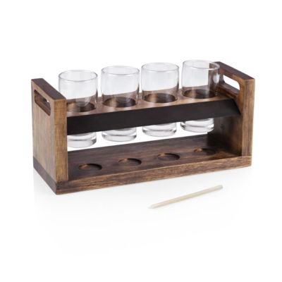 Legacy Craft Beer Flight Beverage Sampler, Brown