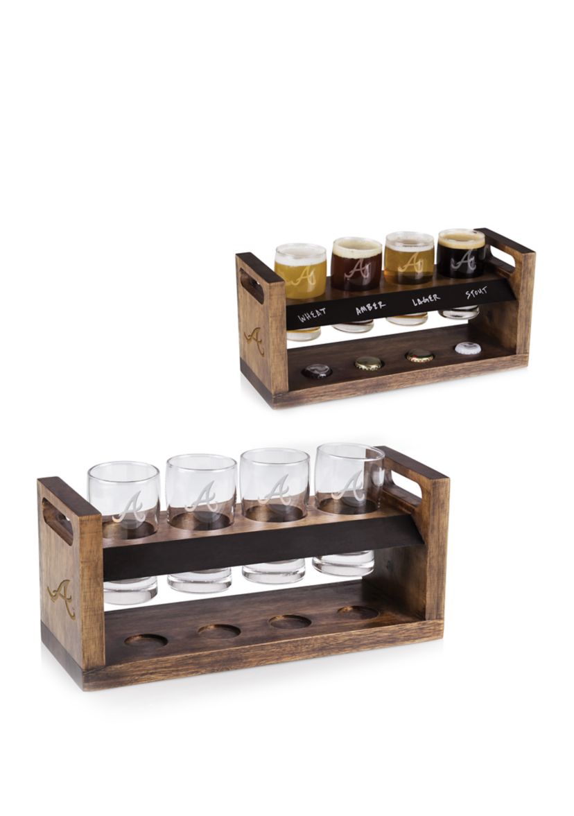 MLB Atlanta Braves Craft Beer Flight Beverage Sampler