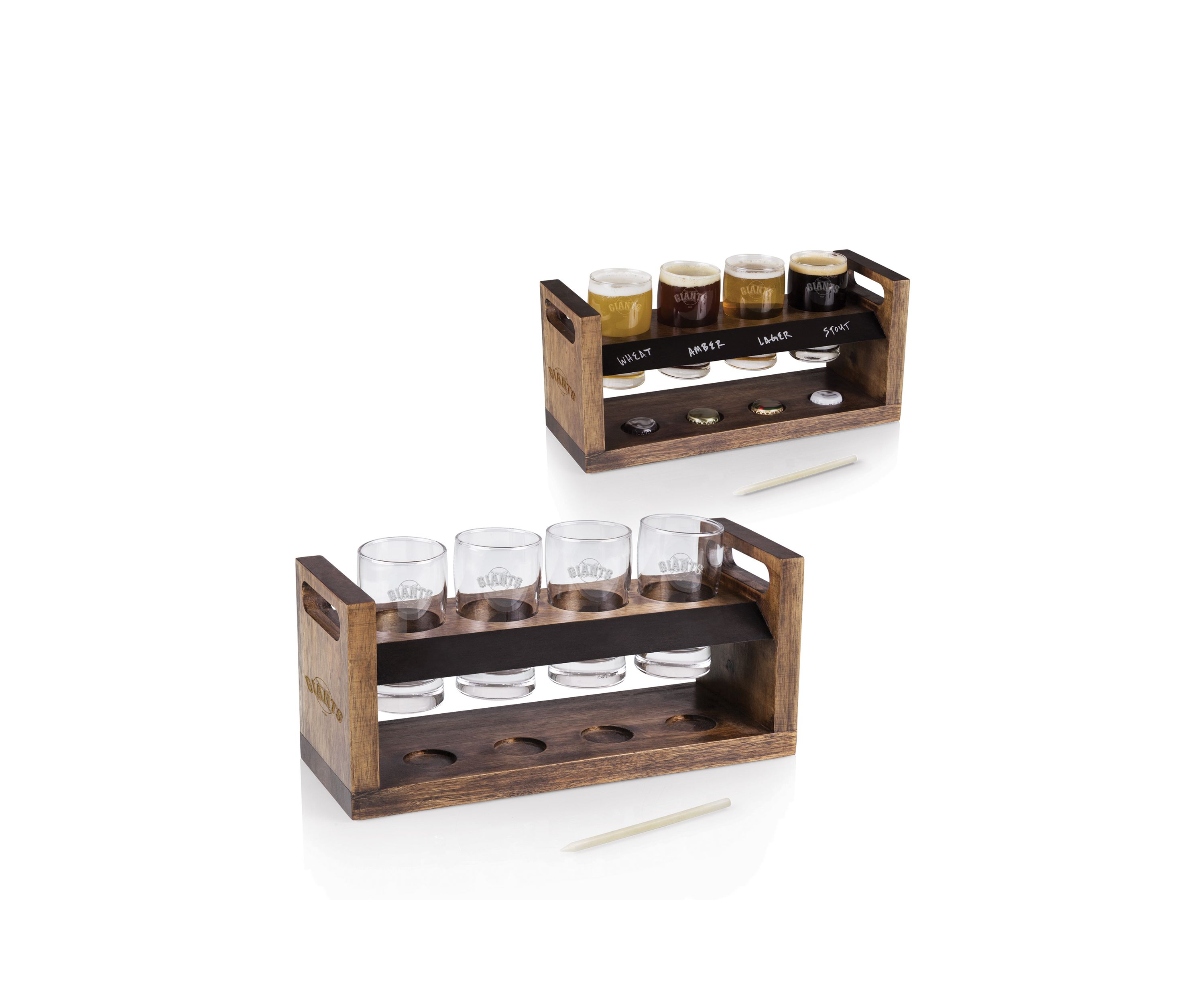 MLB San Francisco Giants Craft Beer Flight Beverage Sampler