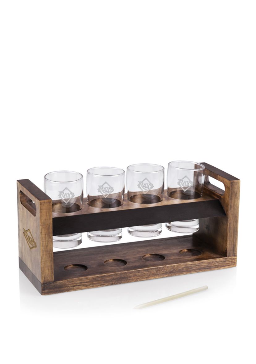 MLB Tampa Bay Rays Craft Beer Flight Beverage Sampler