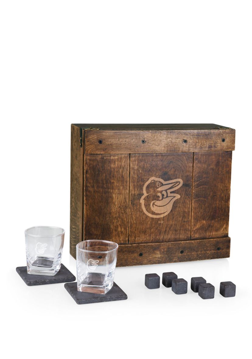 MLB Baltimore Orioles Whiskey Box Gift Set