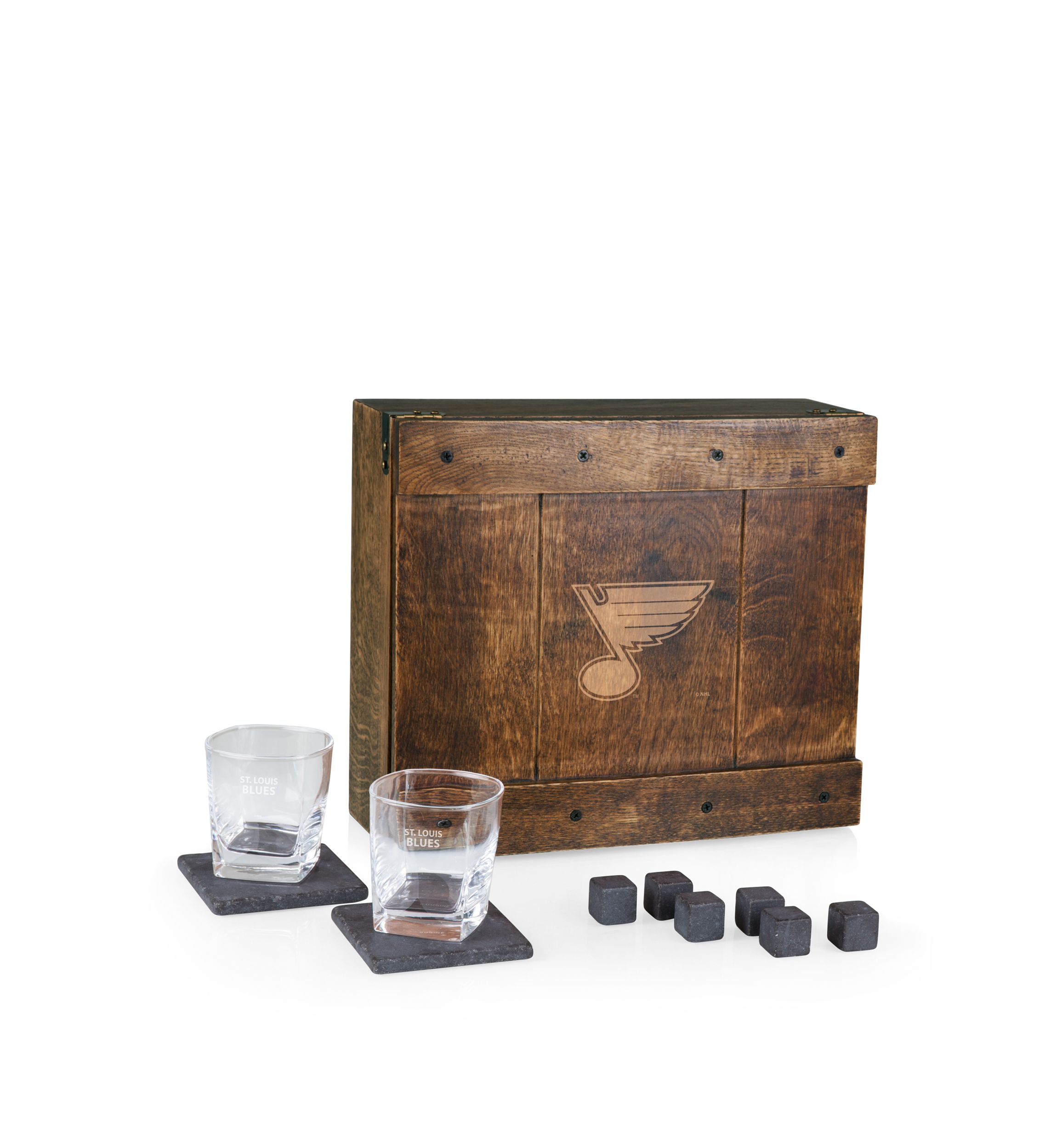 NHL St. Louis Blues Whiskey Box Gift Set