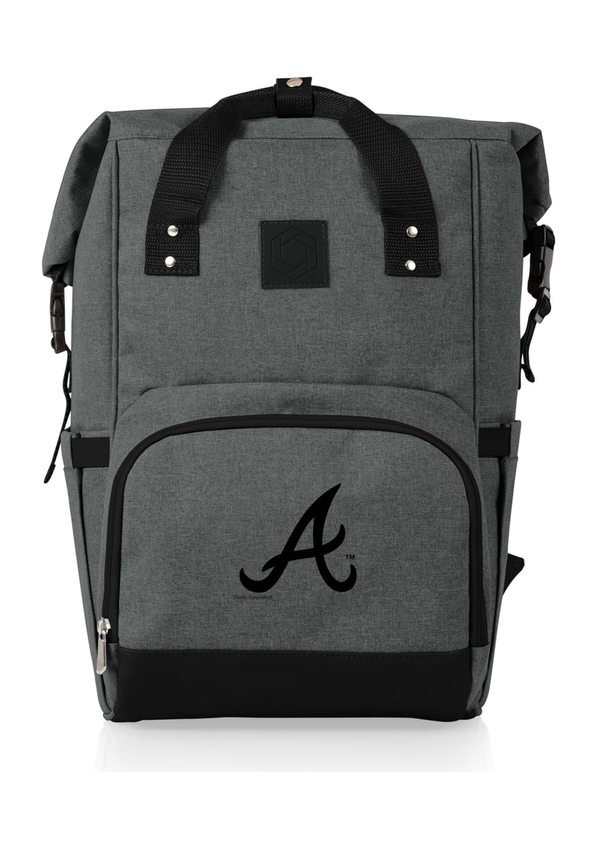 MLB Atlanta Braves On The Go Roll-Top Cooler Backpack