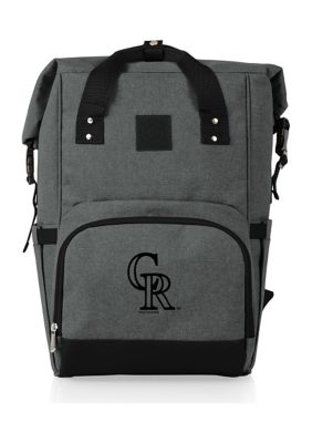 Heritage MLB Colorado Rockies On The Go Roll-Top Cooler Backpack