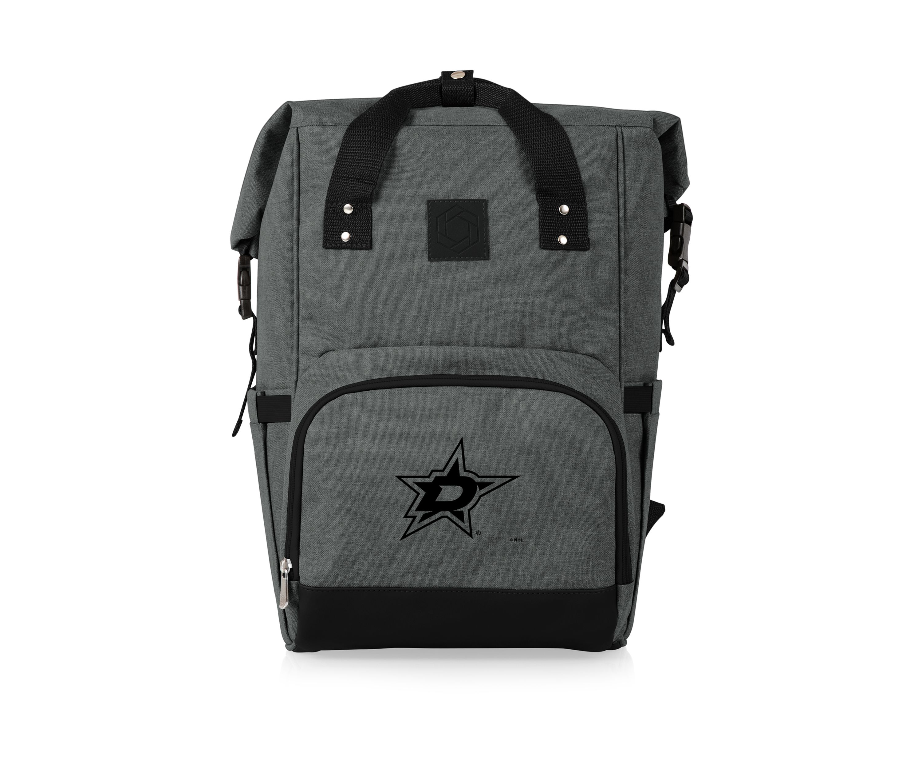 NHL Dallas Stars On The Go Roll-Top Cooler Backpack