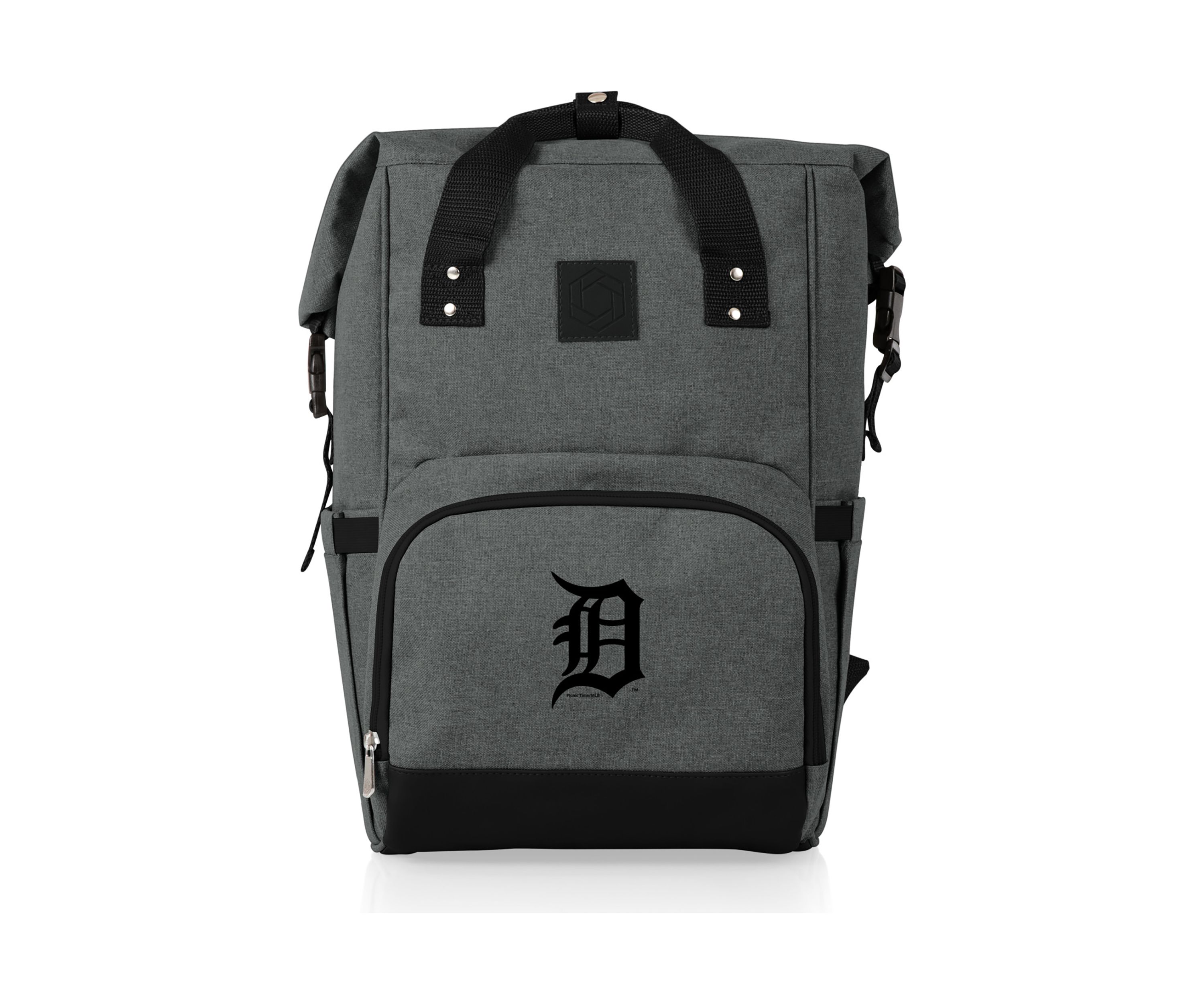 MLB Detroit Tigers On The Go Roll-Top Cooler Backpack