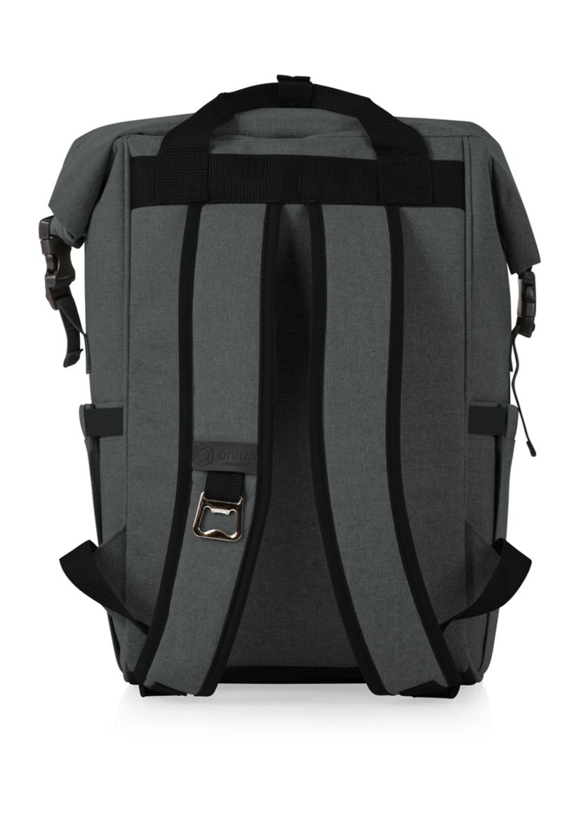 NHL Edmonton Oilers On The Go Roll-Top Cooler Backpack
