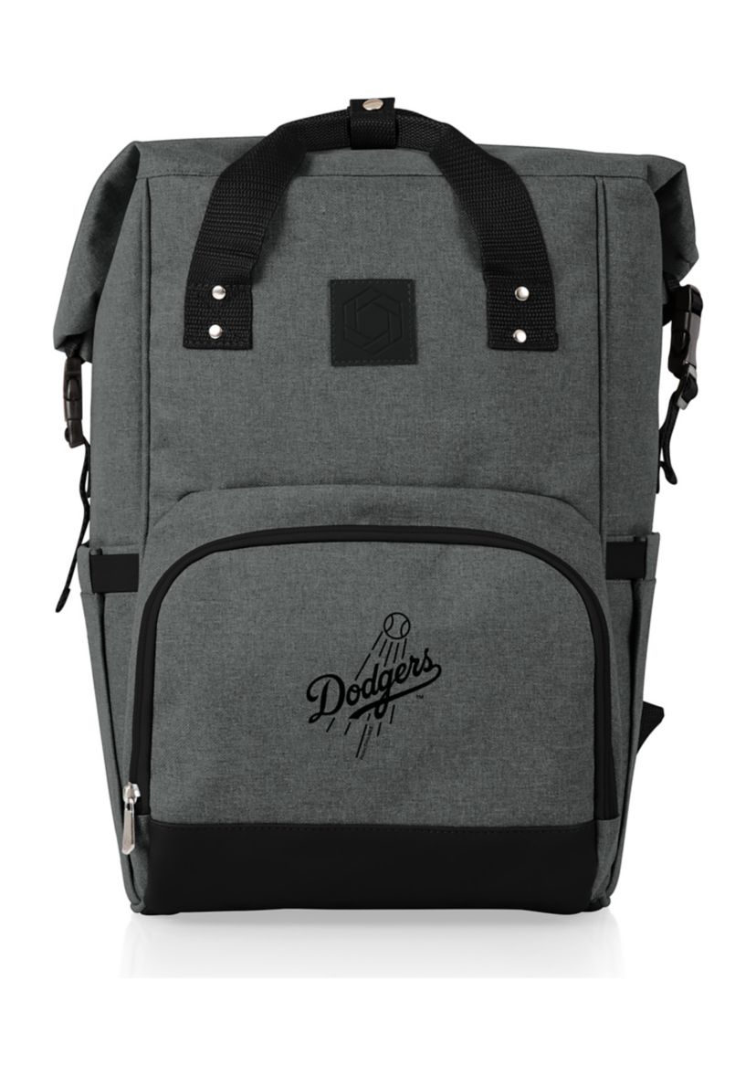 MLB Los Angeles Dodgers On The Go Roll-Top Cooler Backpack