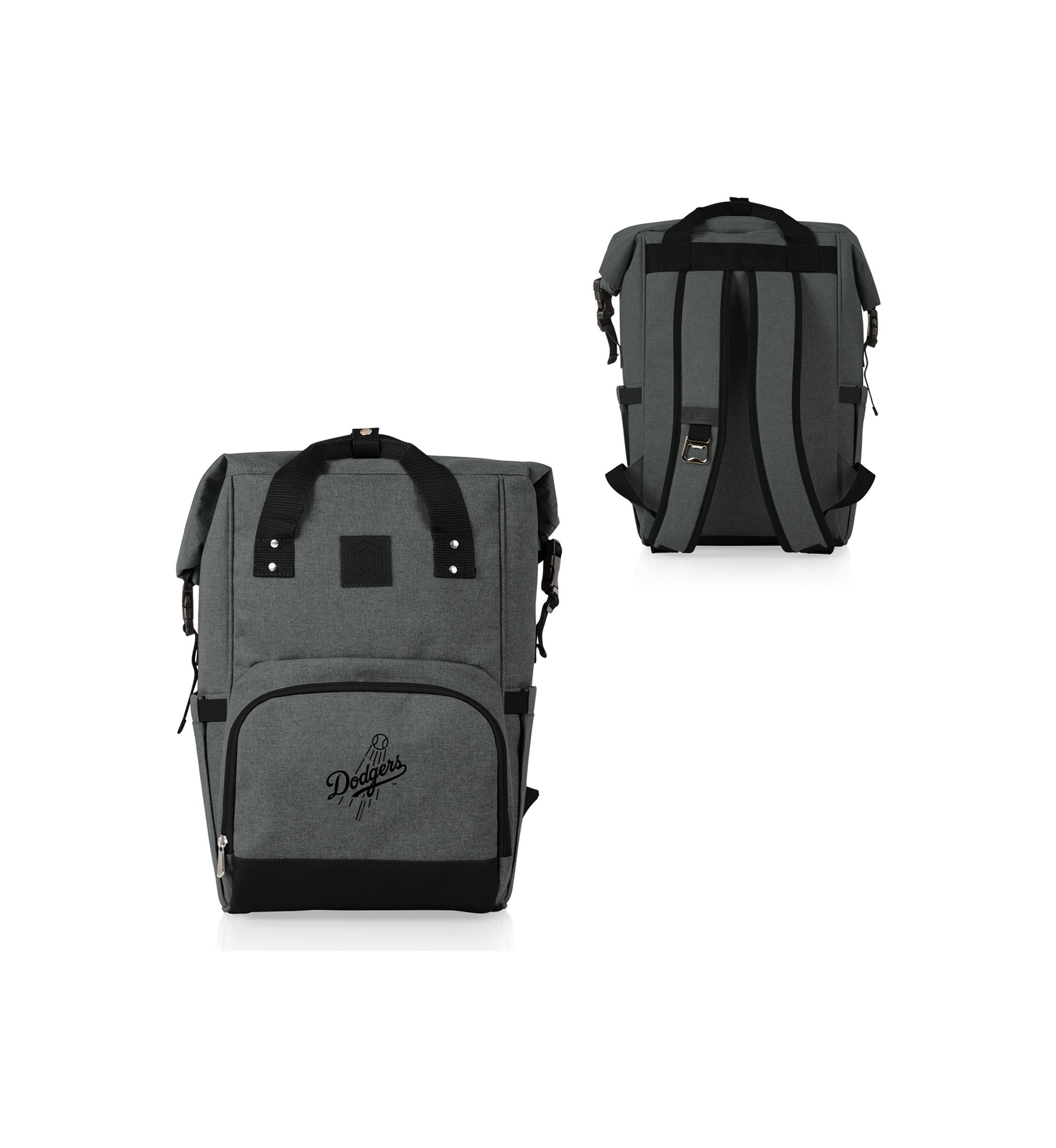 MLB Los Angeles Dodgers On The Go Roll-Top Cooler Backpack