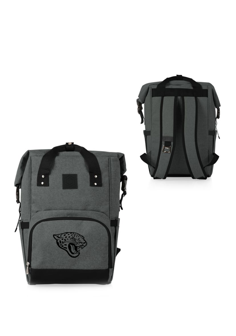 NFL Jacksonville Jaguars On The Go Roll-Top Cooler Backpack
