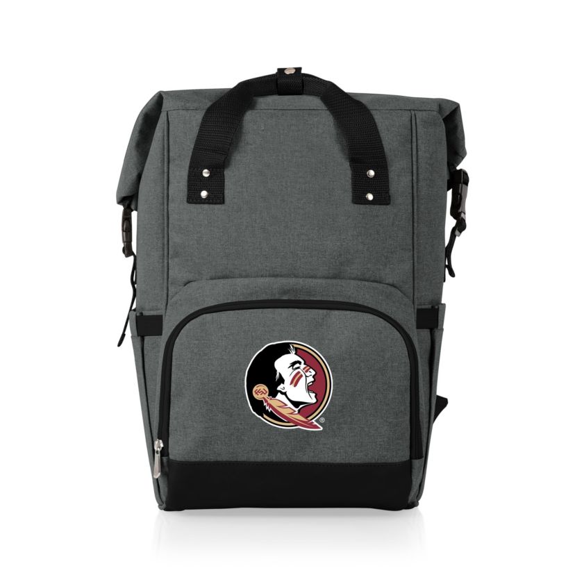 NCAA Florida State Seminoles On The Go Roll Top Cooler Backpack