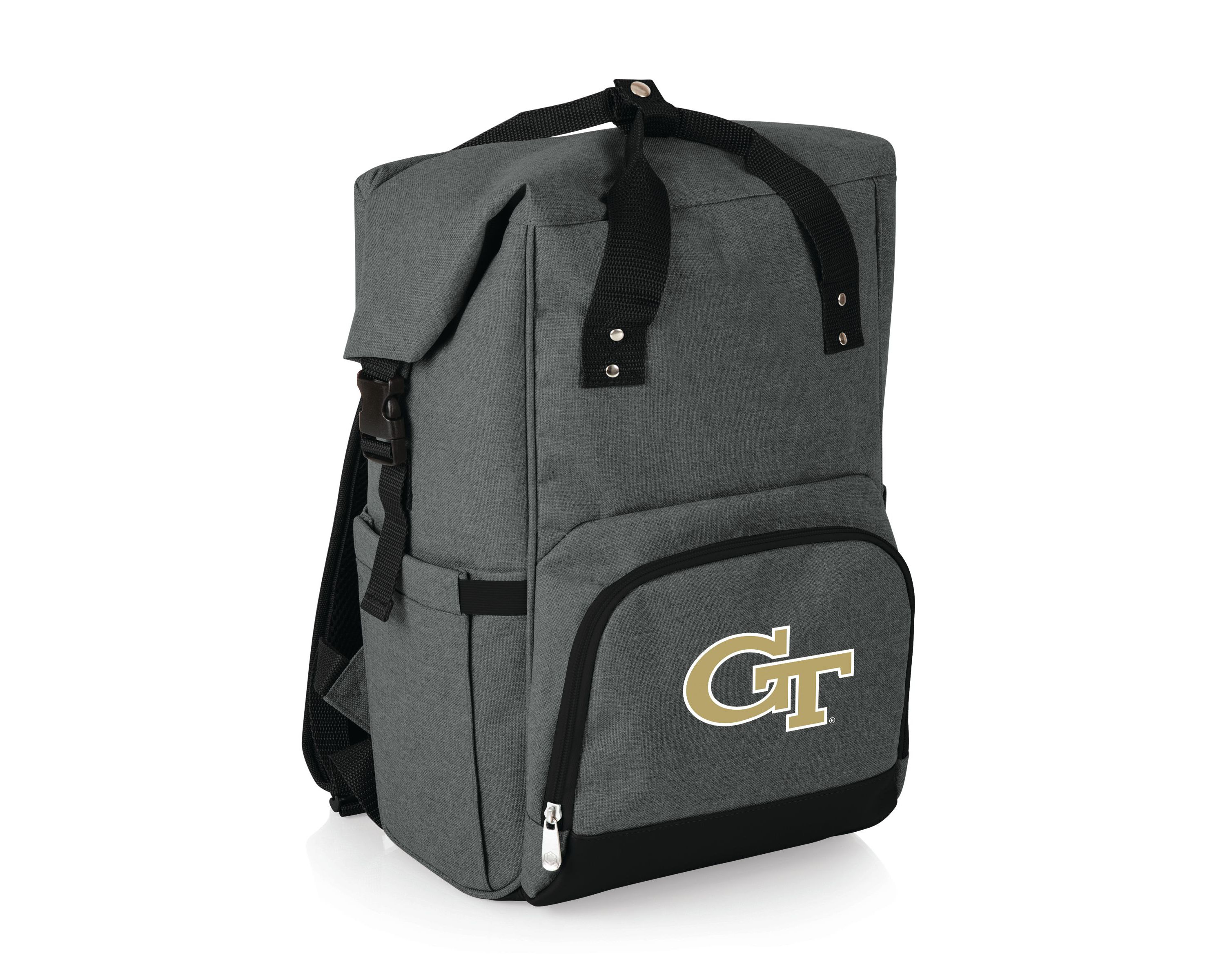 NCAA Georgia Tech Yellow Jackets On The Go Roll Top Cooler Backpack