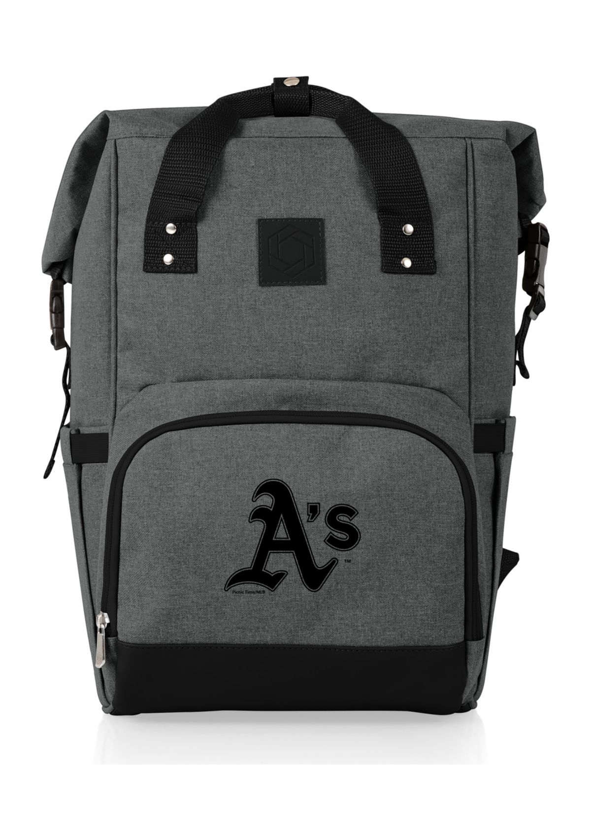 MLB Oakland Athletics On The Go Roll-Top Cooler Backpack