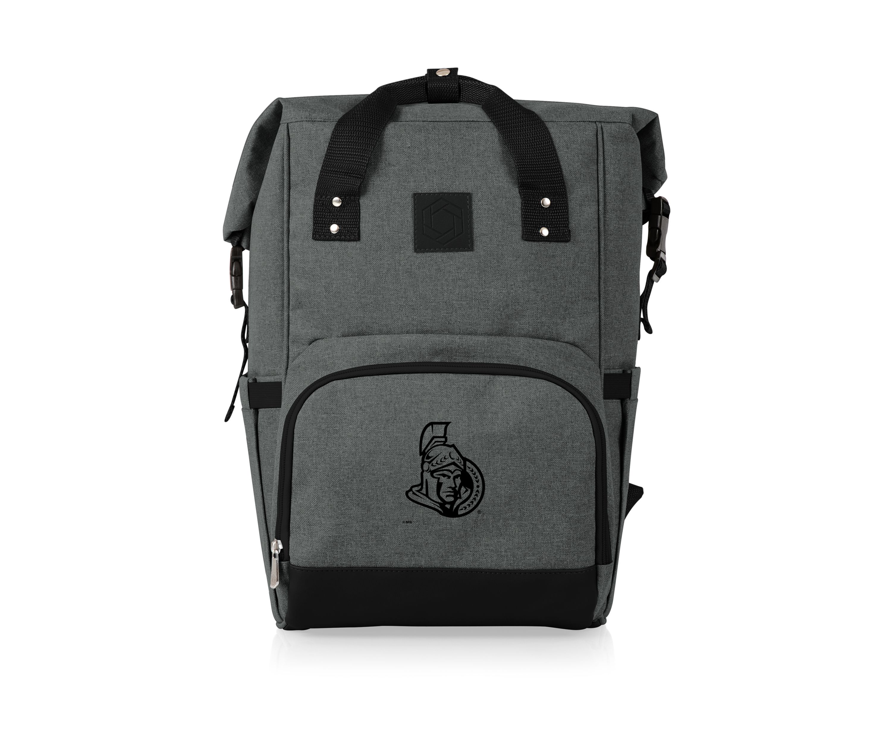 NHL Ottawa Senators On The Go Roll-Top Cooler Backpack