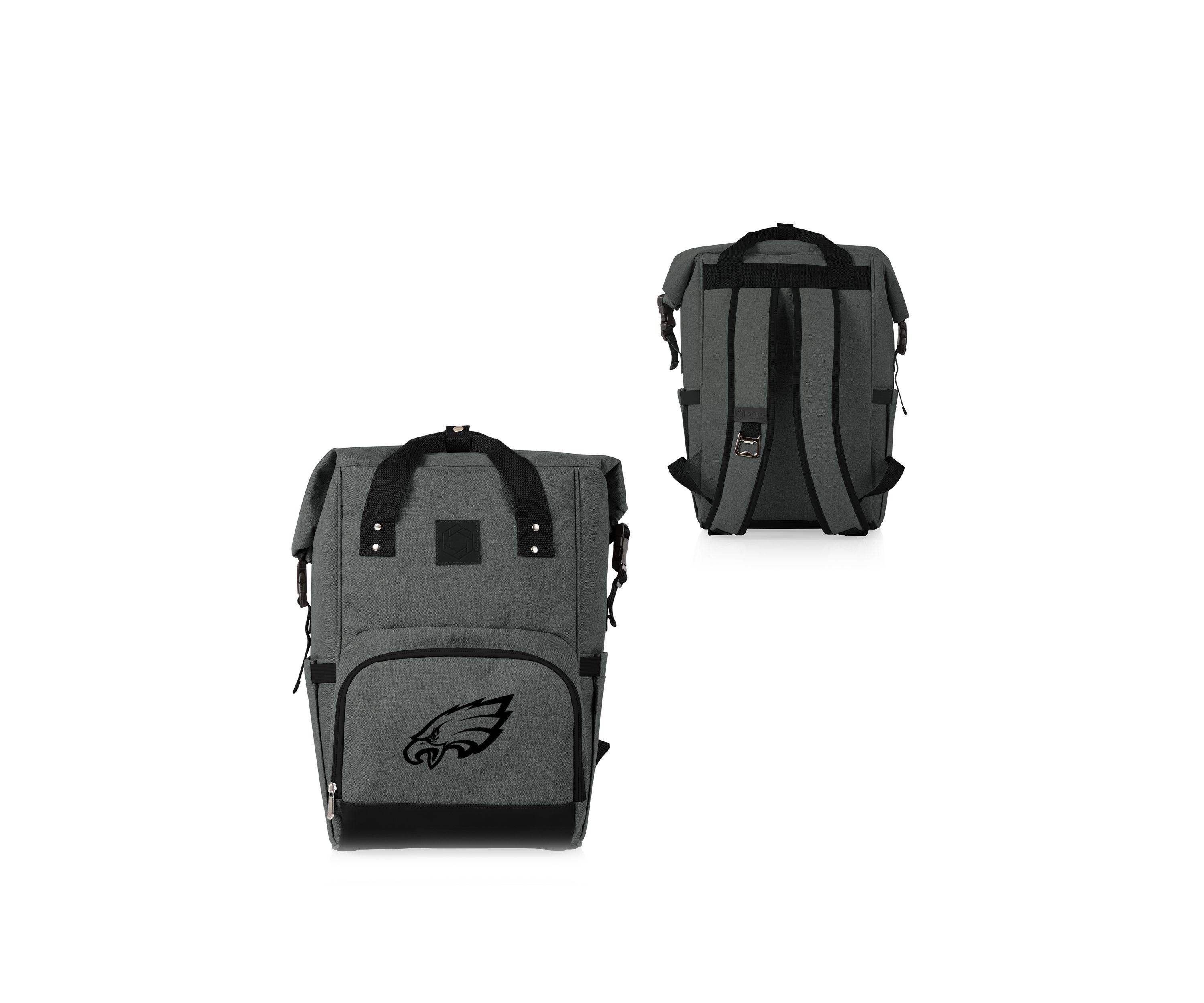 NFL Philadelphia Eagles On The Go Roll-Top Cooler Backpack