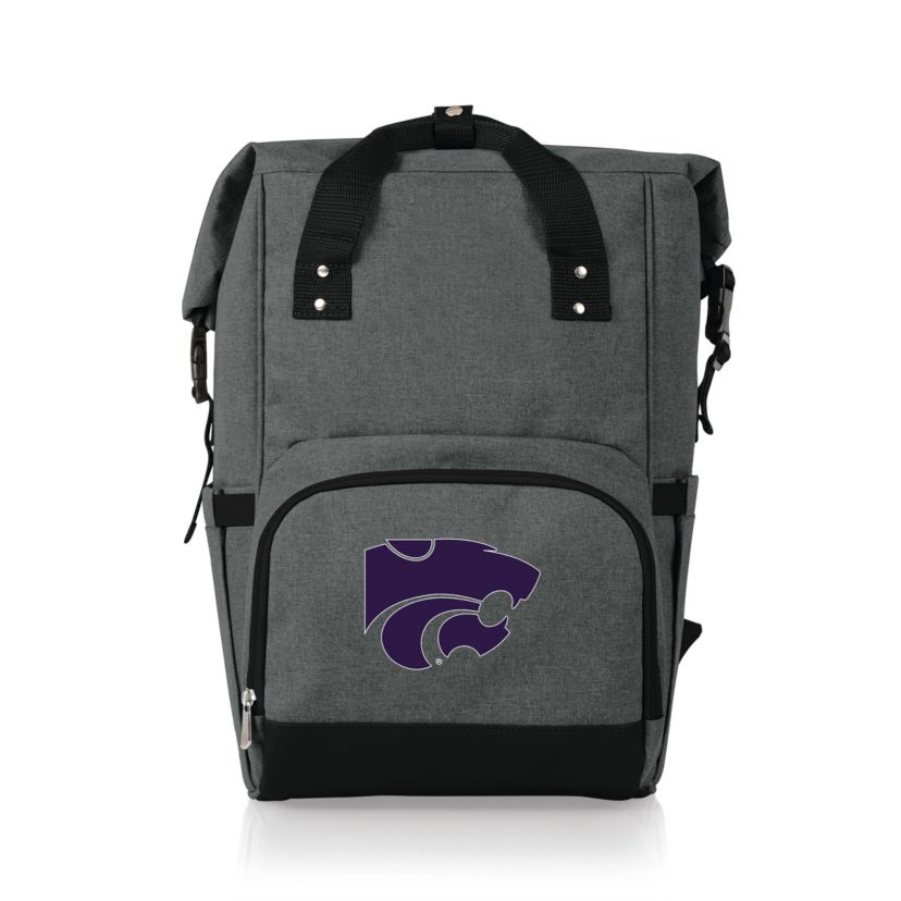 NCAA Kansas State Wildcats On The Go Roll Top Cooler Backpack