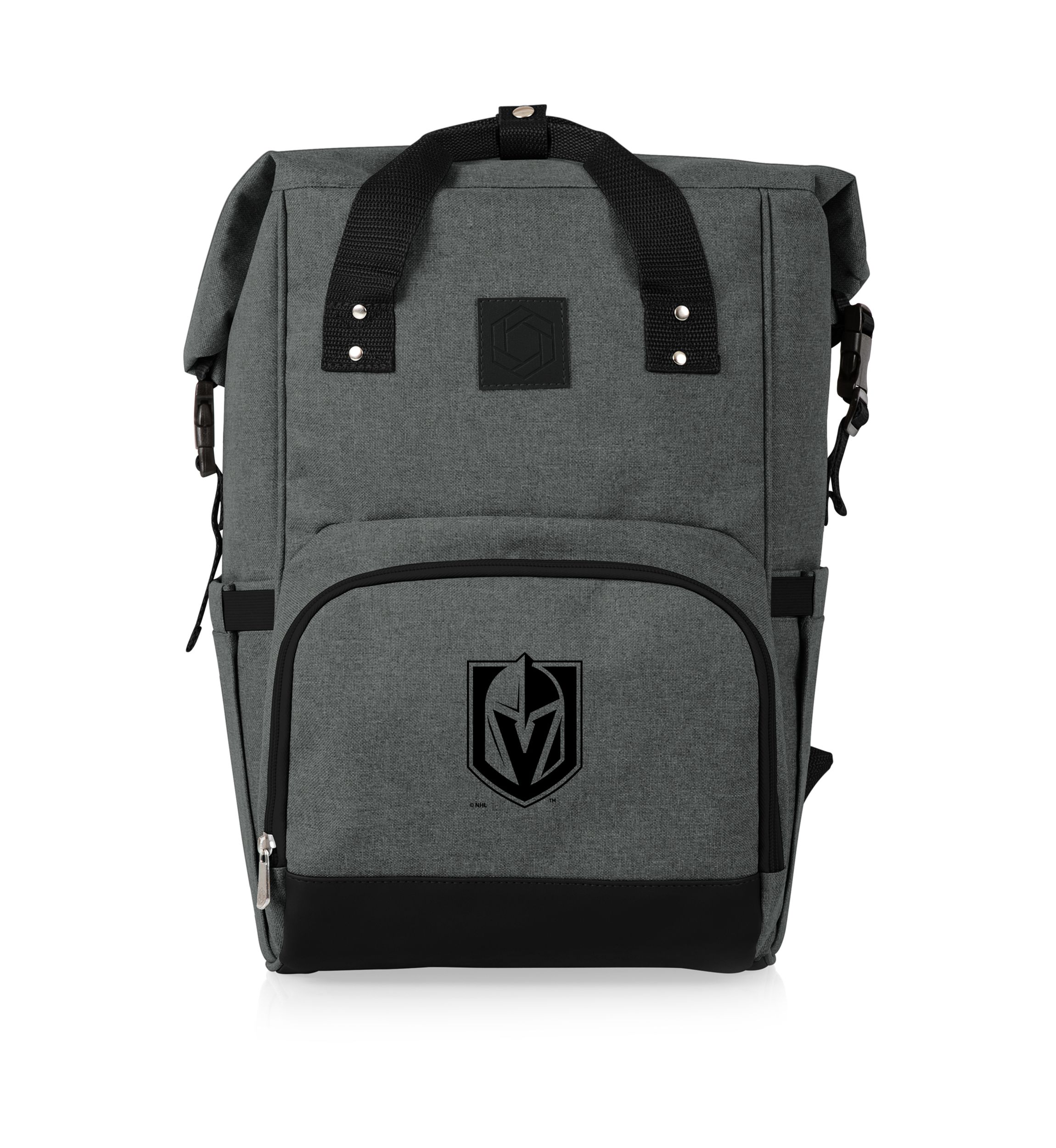 NHL Vegas Golden Knights On The Go Roll-Top Cooler Backpack