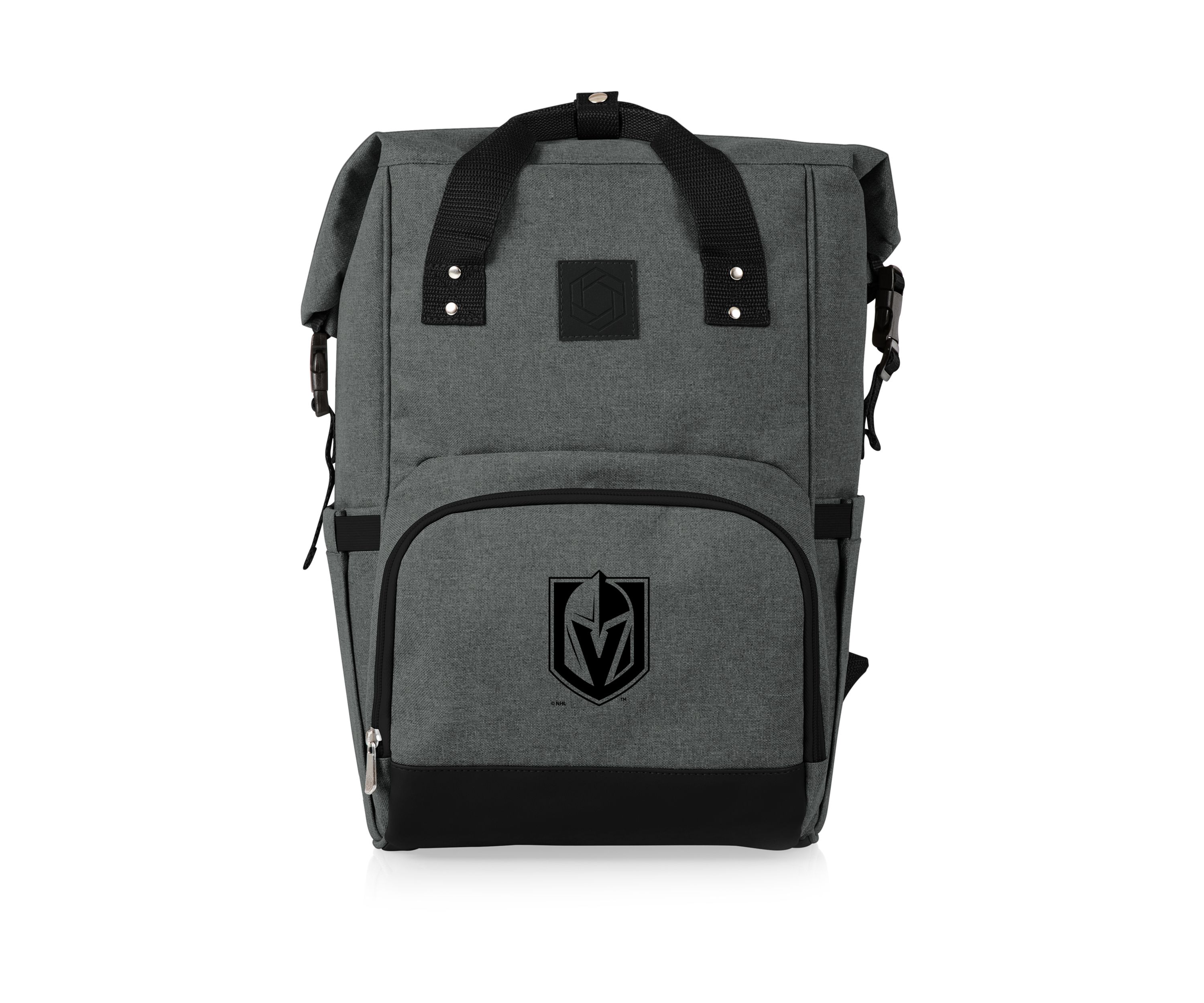 NHL Vegas Golden Knights On The Go Roll-Top Cooler Backpack