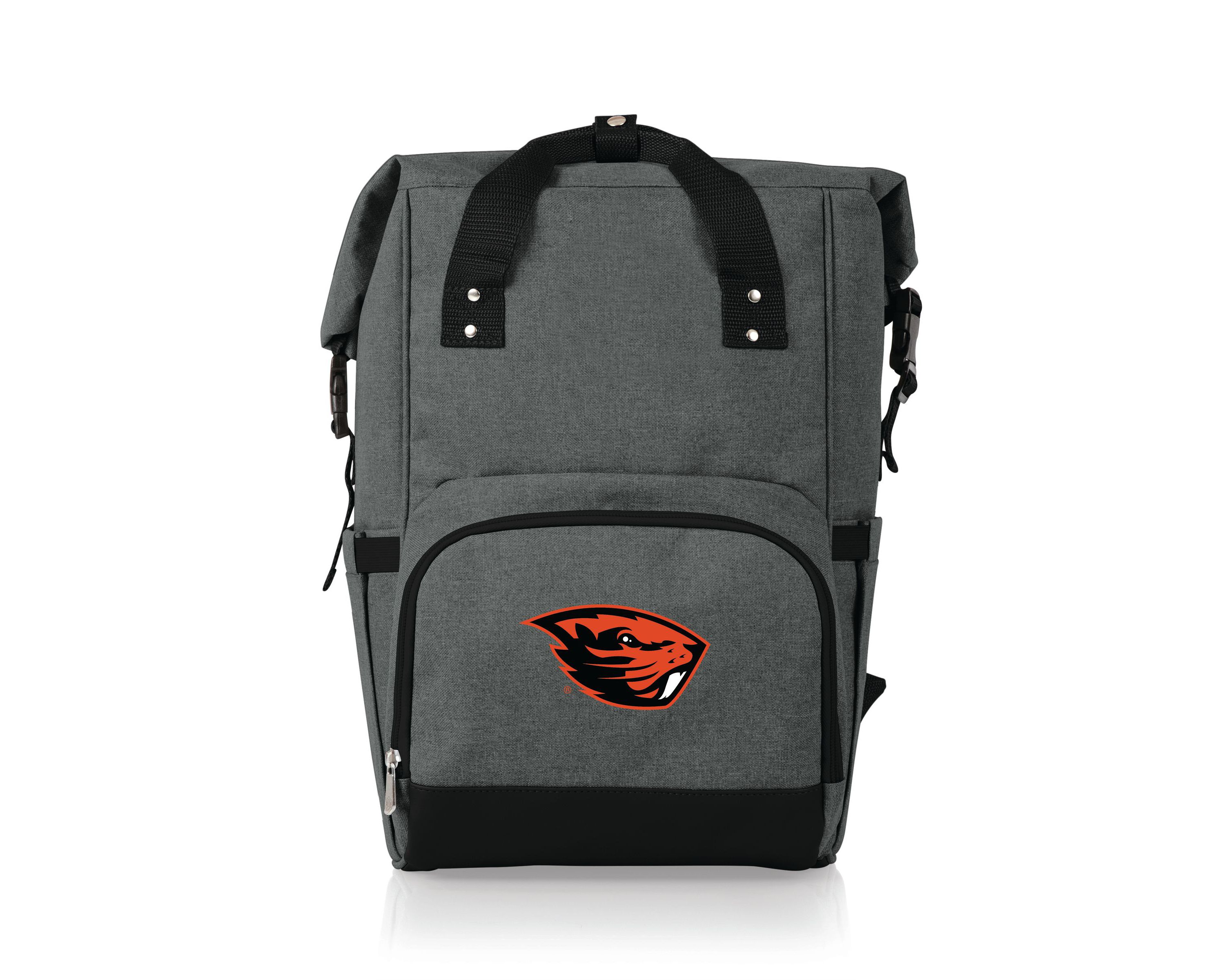 NCAA Oregon State Beavers On The Go Roll Top Cooler Backpack