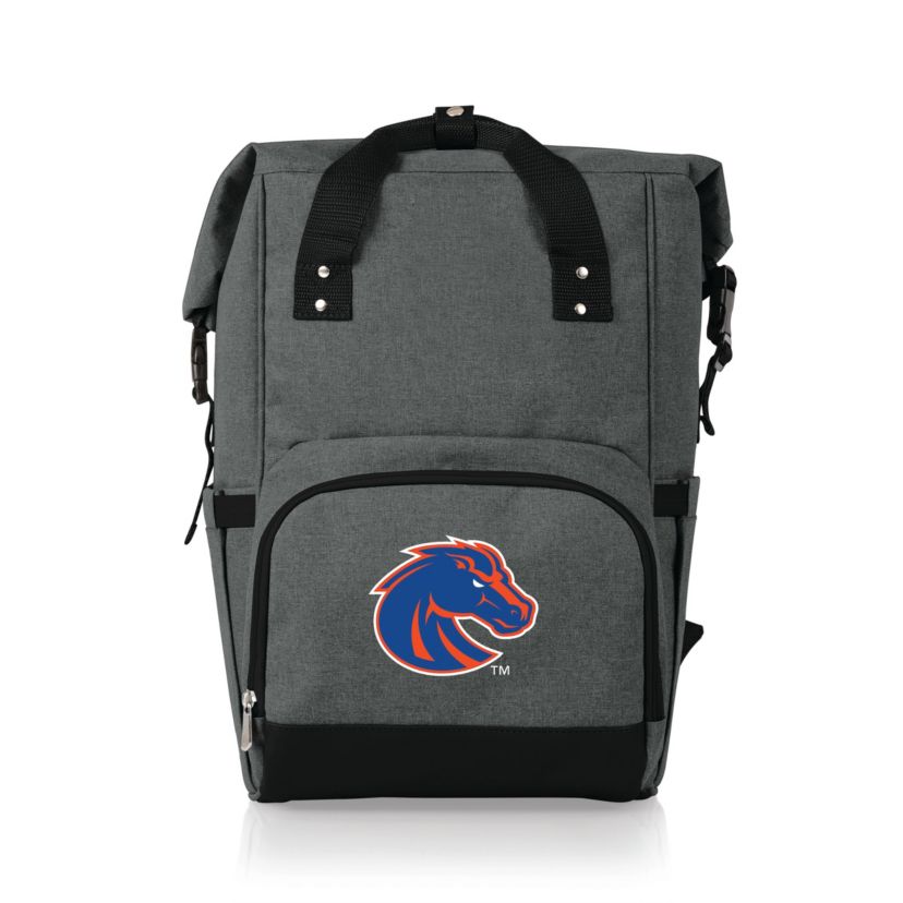 NCAA Boise State Broncos On The Go Roll Top Cooler Backpack