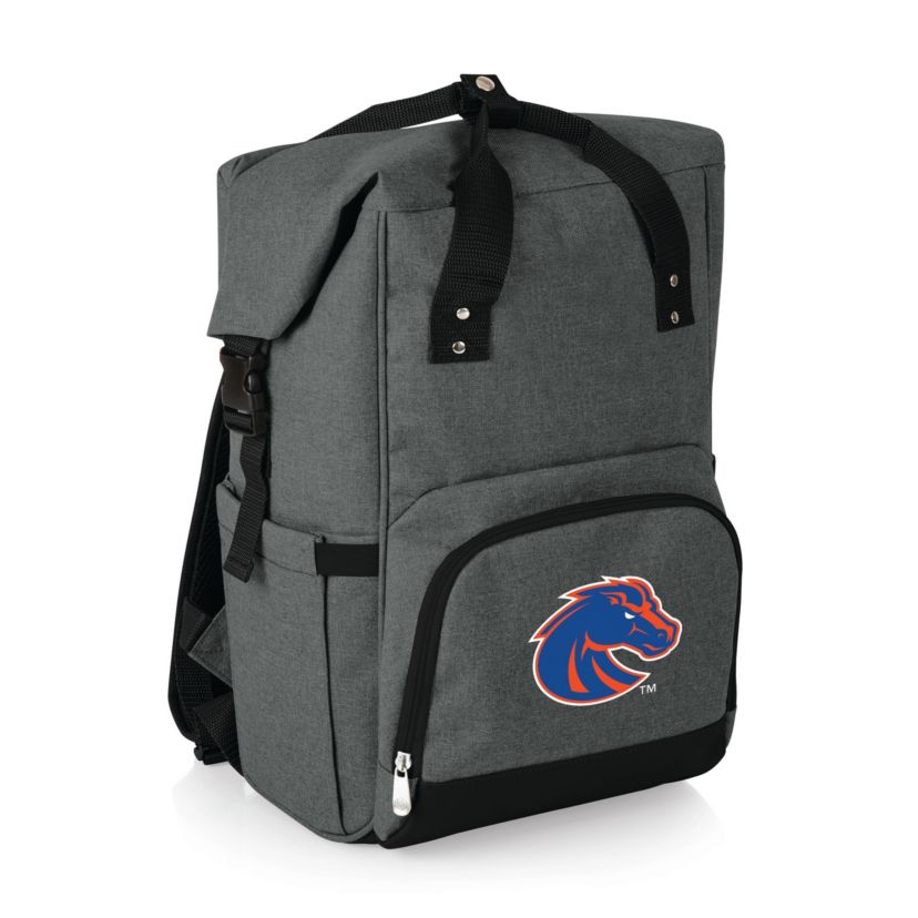NCAA Boise State Broncos On The Go Roll Top Cooler Backpack