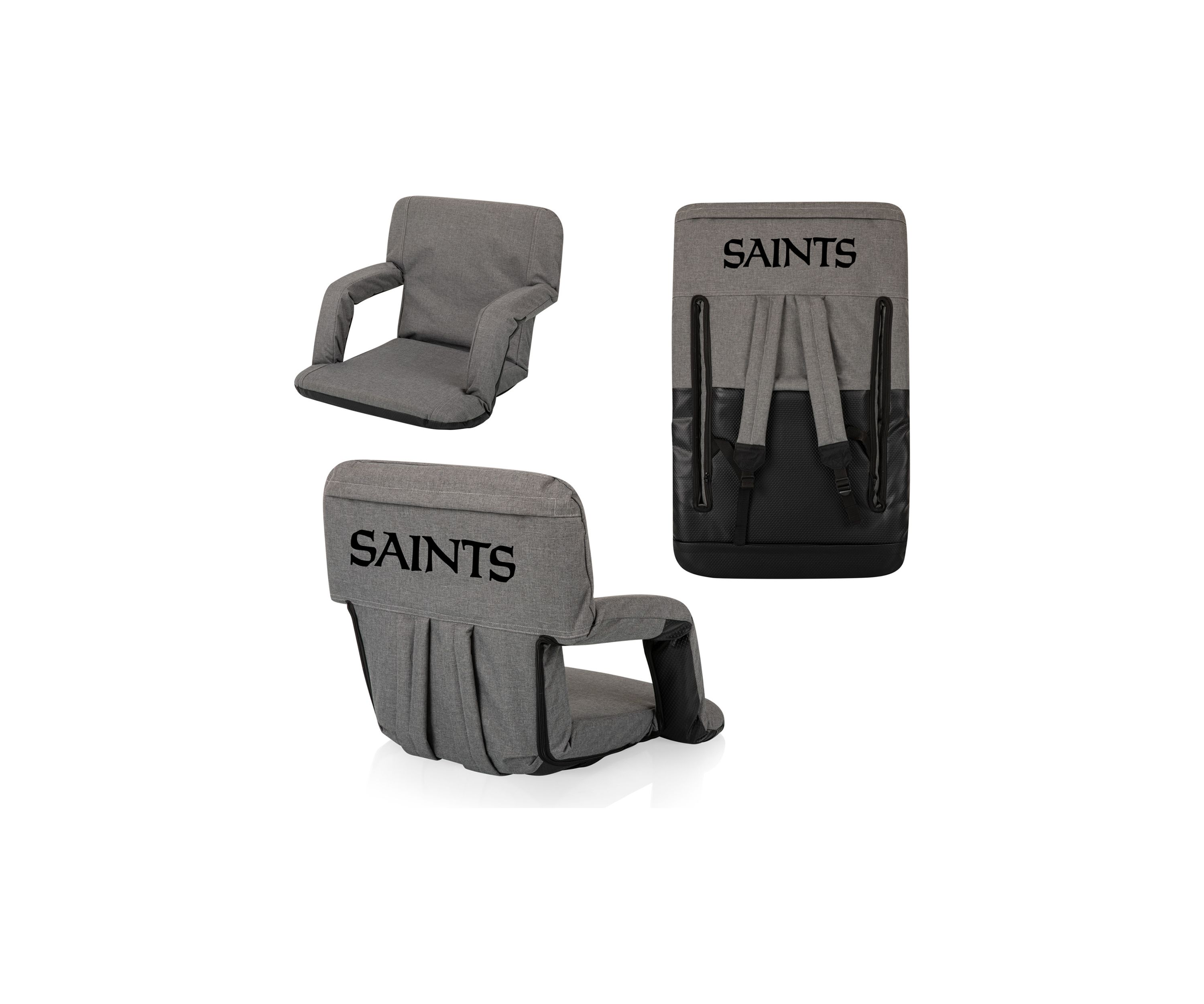 NFL New Orleans Saints Ventura Portable Reclining Stadium Seat