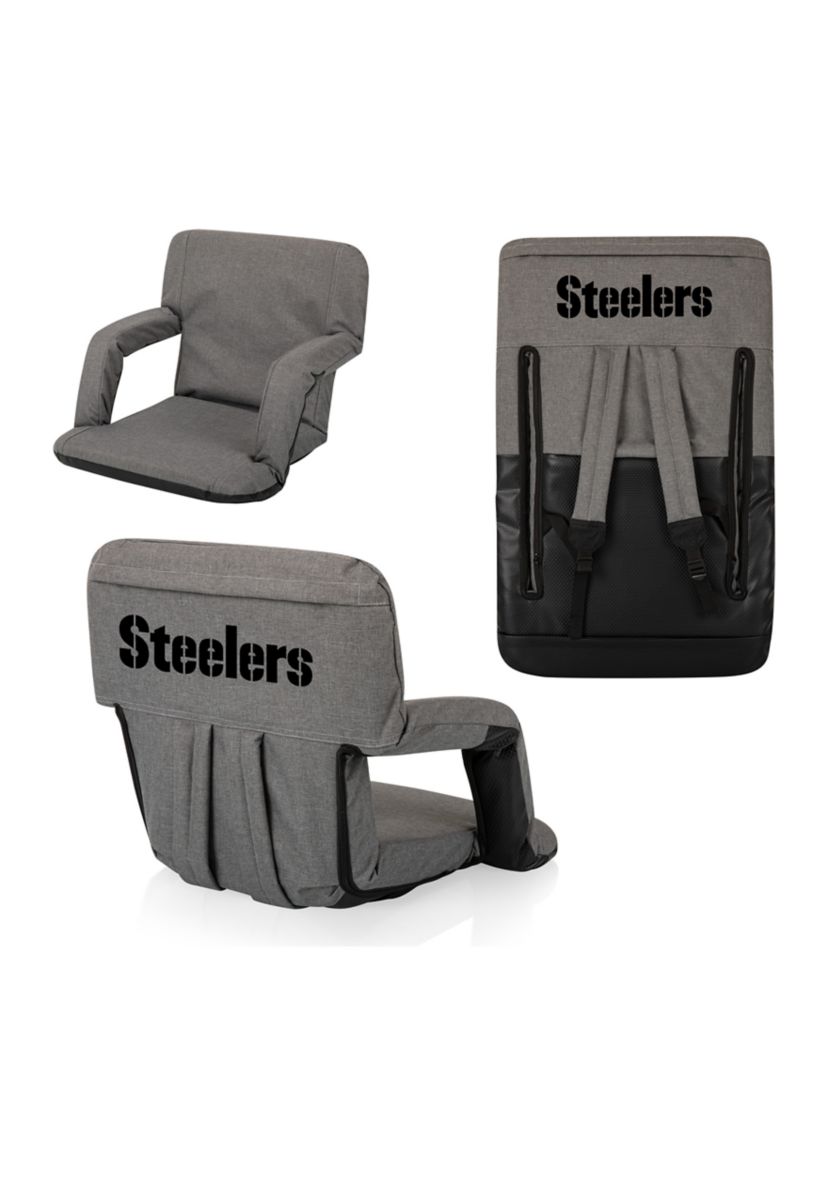 NFL Pittsburgh Steelers Ventura Portable Reclining Stadium Seat